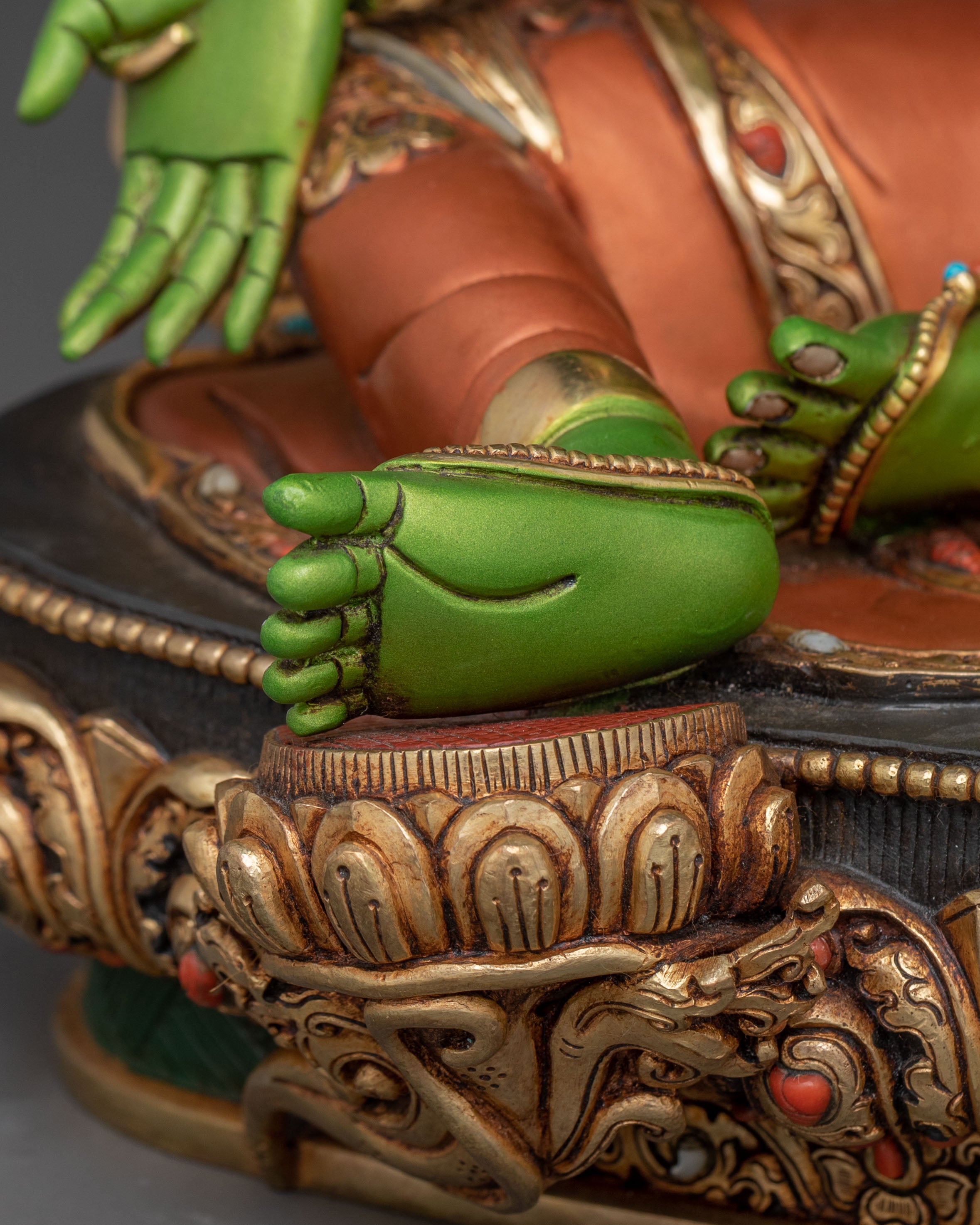 Green Tara Liberator Buddha Statue