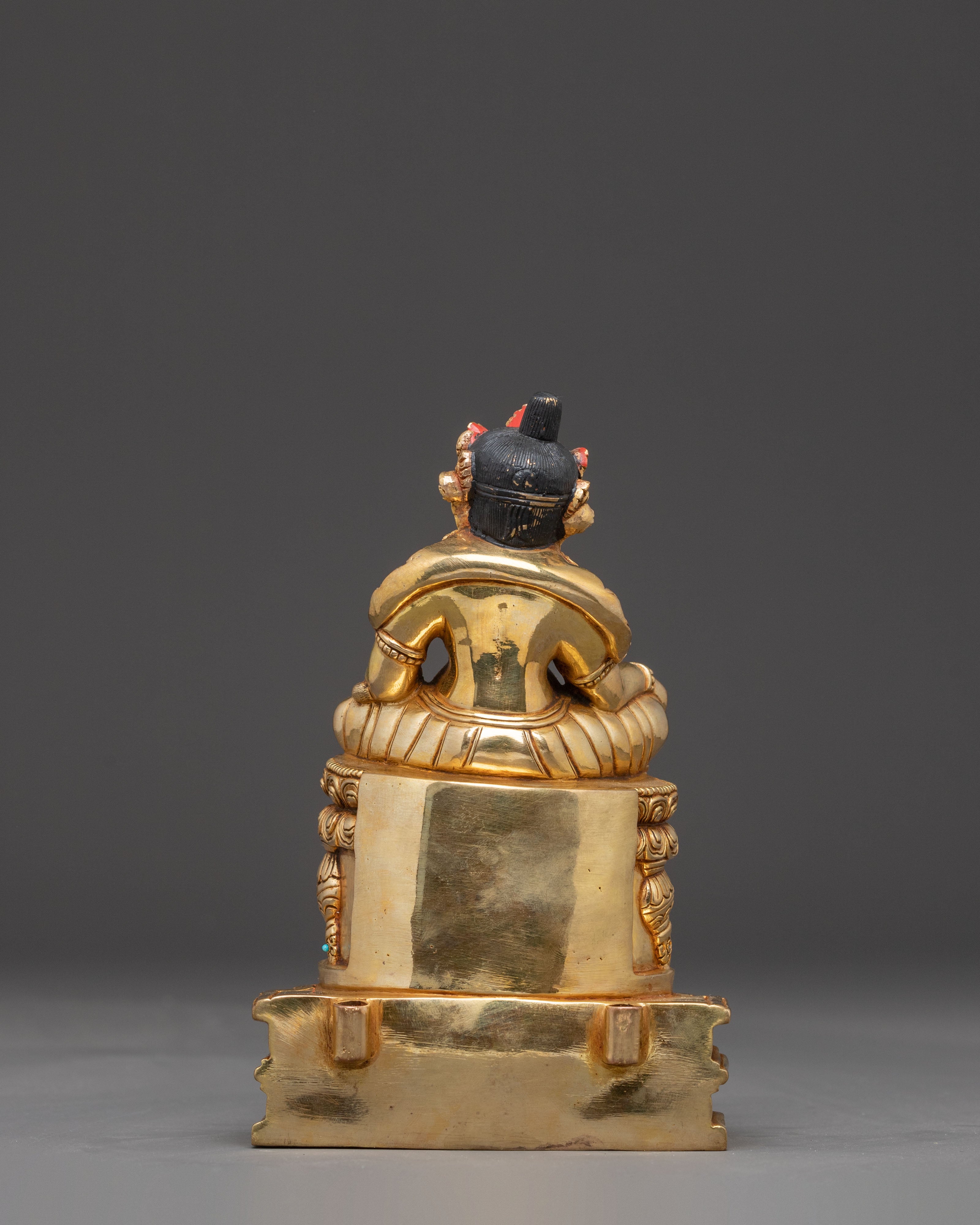 Golden Dzambhala Statue for Spiritual Blessings | God of Wealth