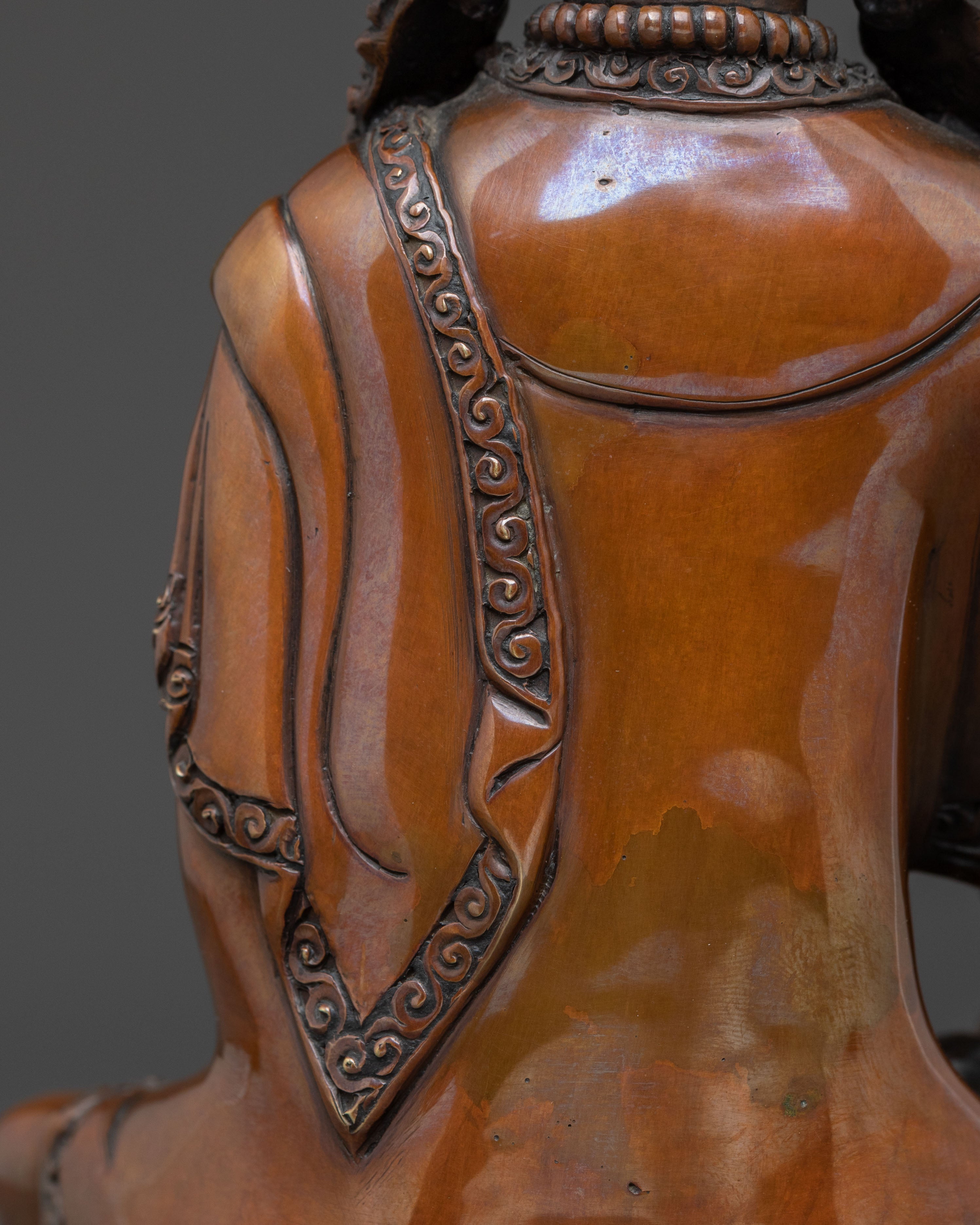 Crown Shakyamuni Buddha Statue | Meditational Decor