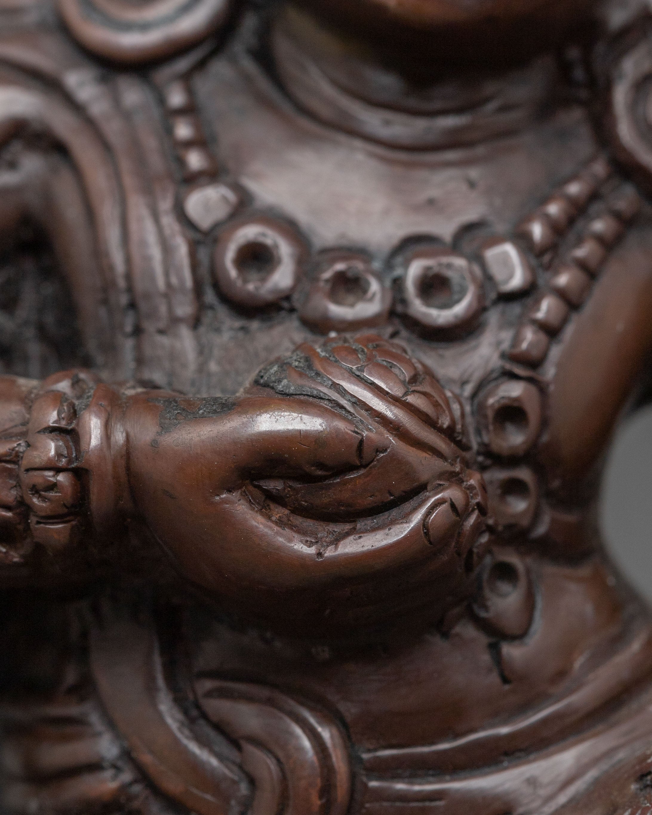 Handmade Dzambhala Sacred Sculpture