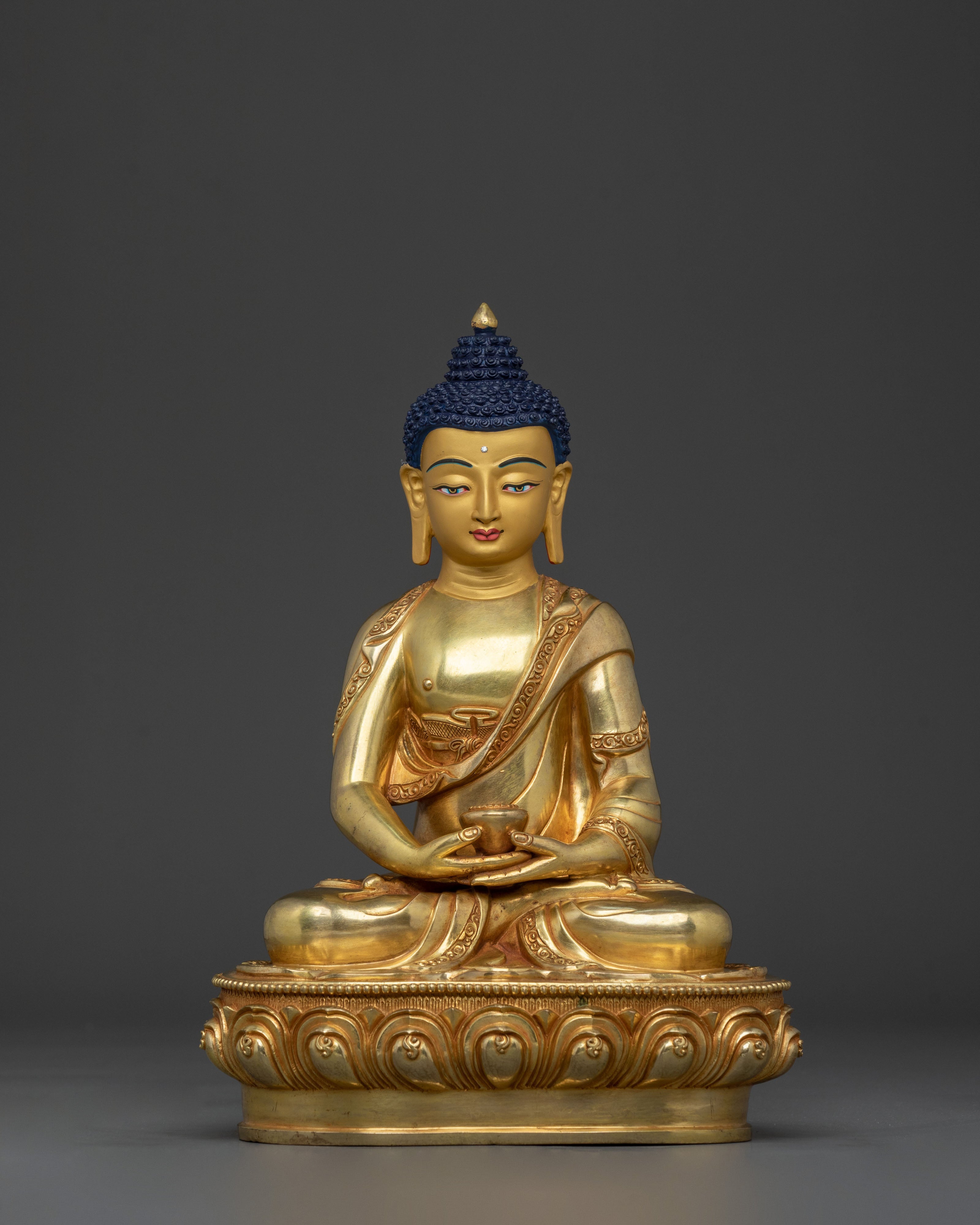 Radiant Amitabha Buddha Statue | Spiritual Home Decor Figurine