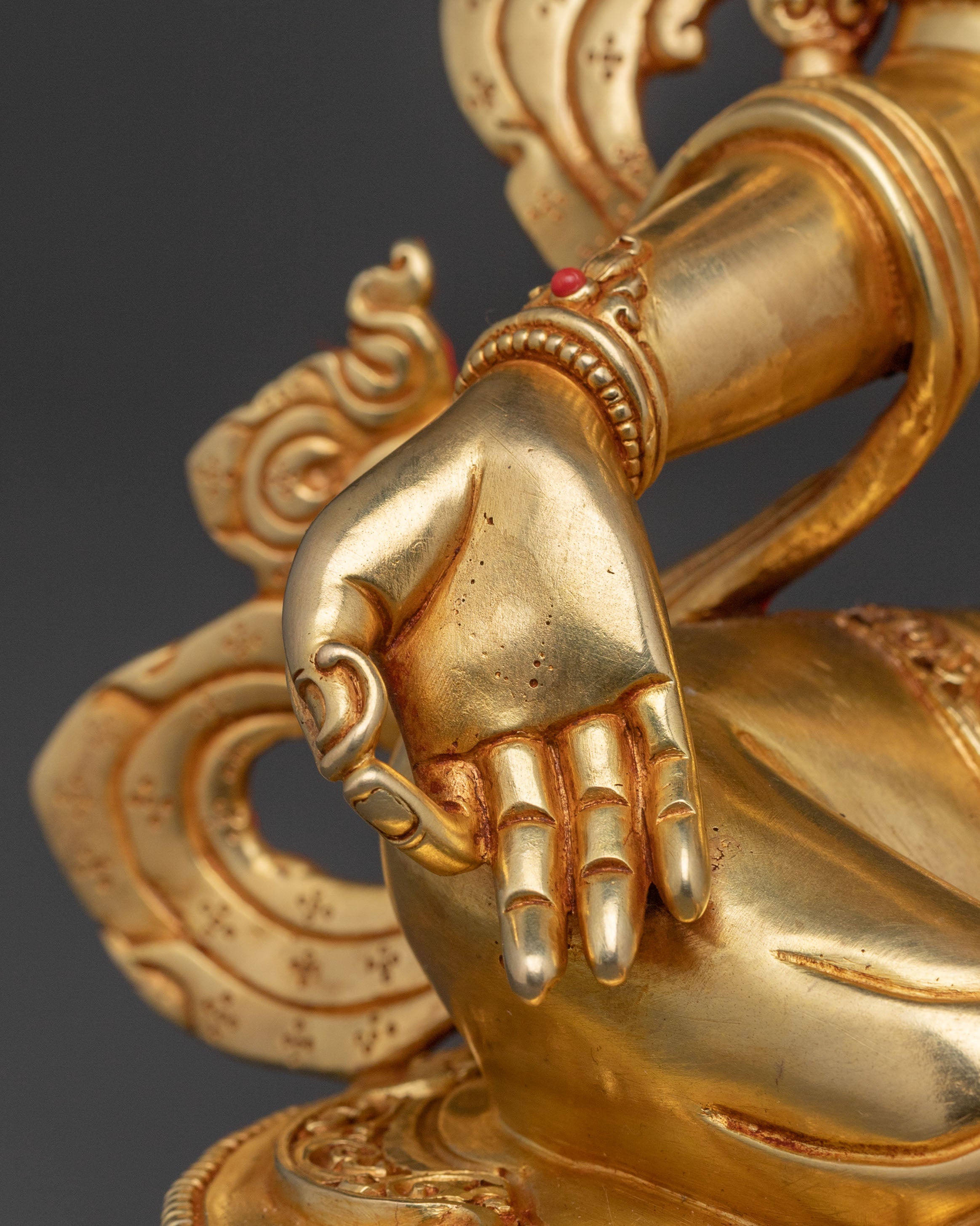Green Tara Divine Statue | Tibetan Goddess of Compassion