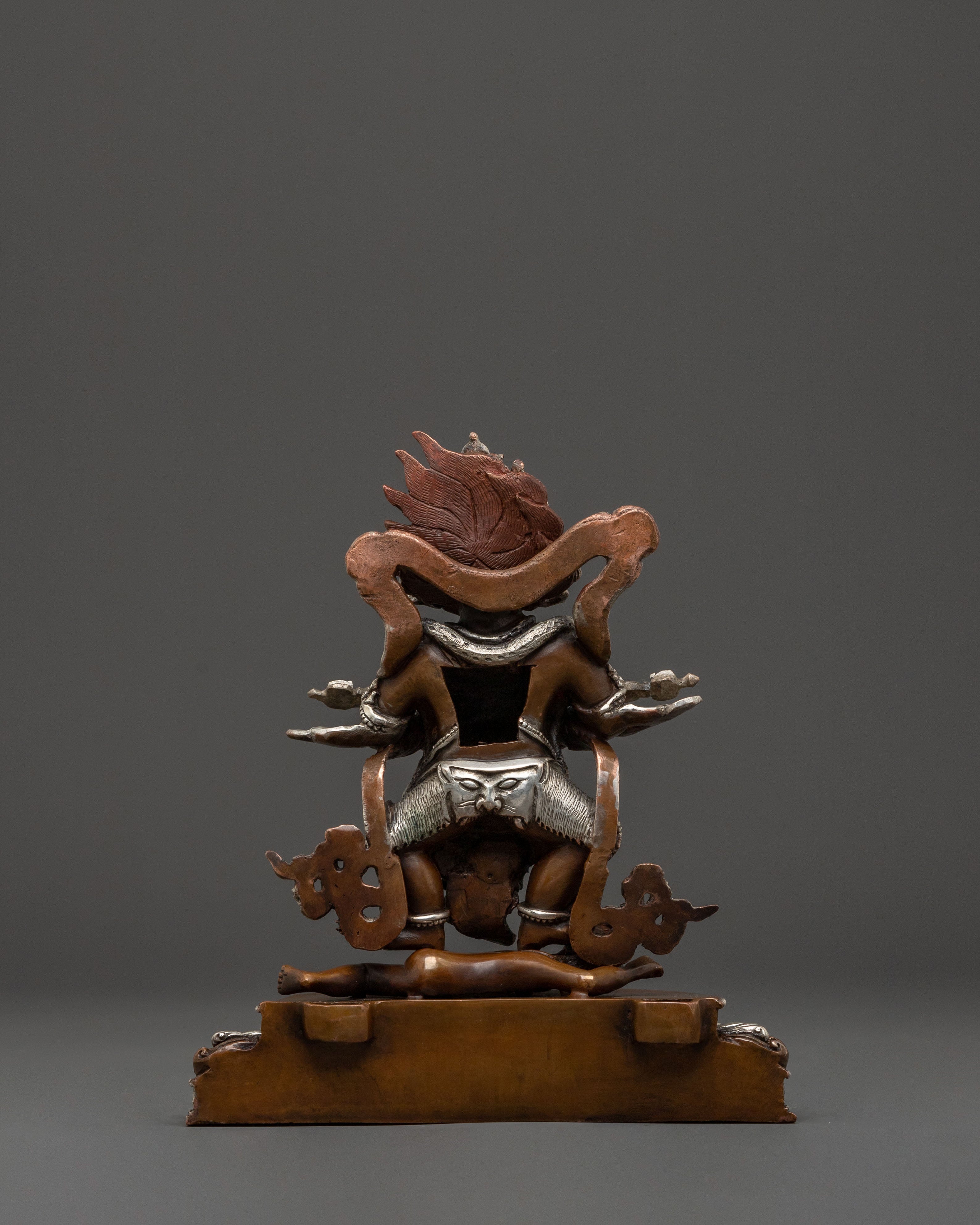 Shakya Mahakala Statue of Protection | Fierce Tibetan Protector