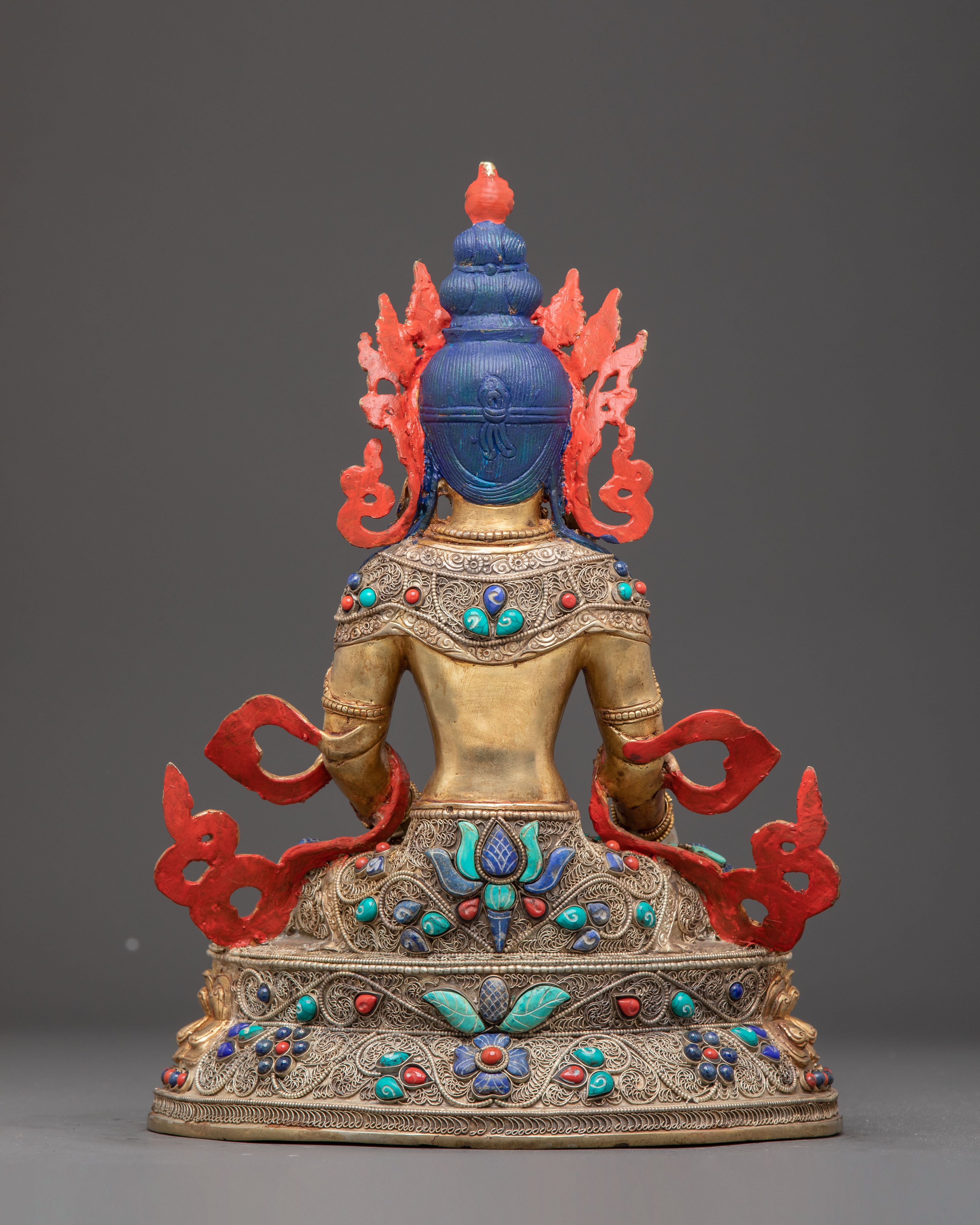 24K Gold Gilded Shakyamuni Buddha Statue | The Awakened One