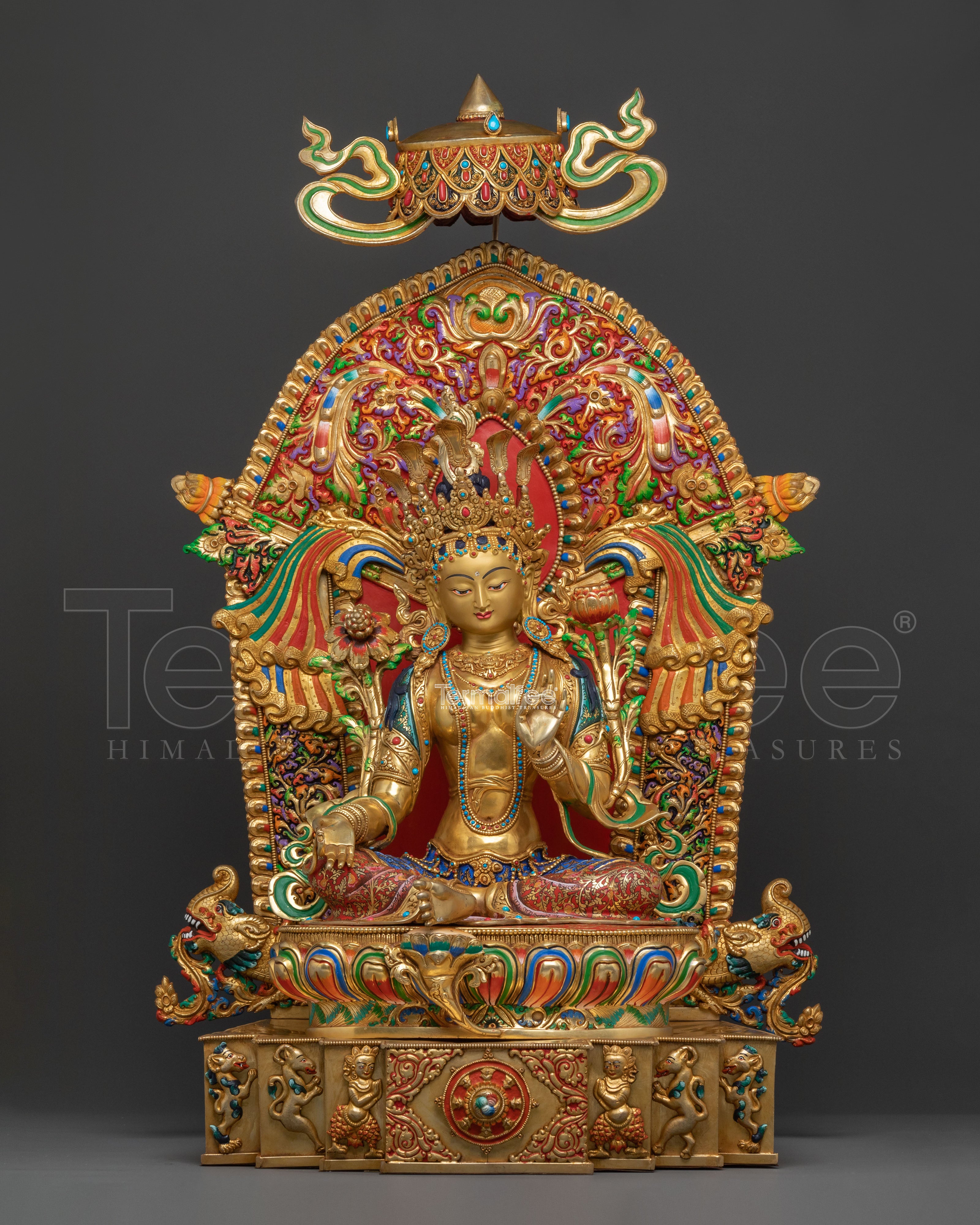 Green Tara Statue 