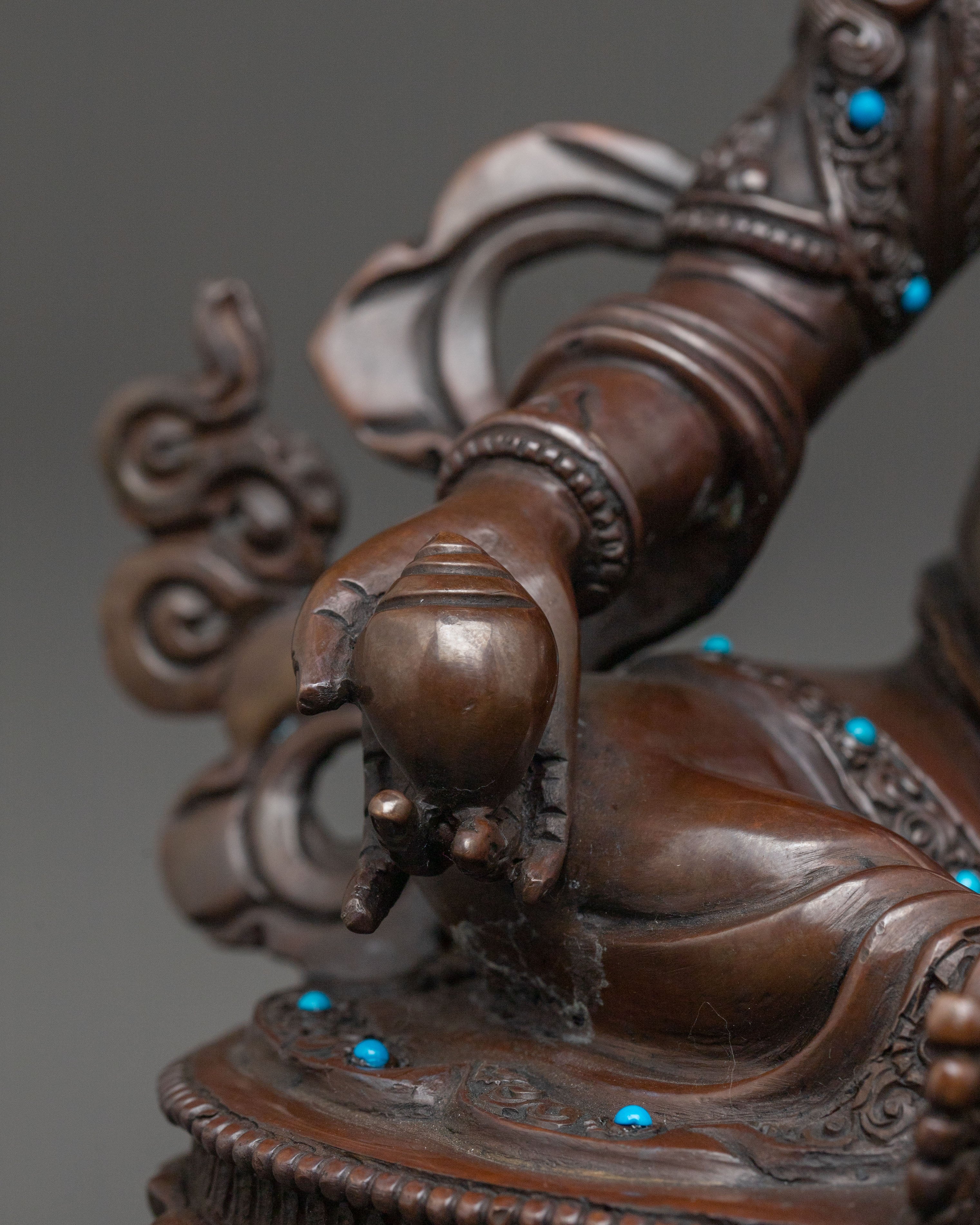 Protector Dzambhala Spiritual Statue for Prosperity