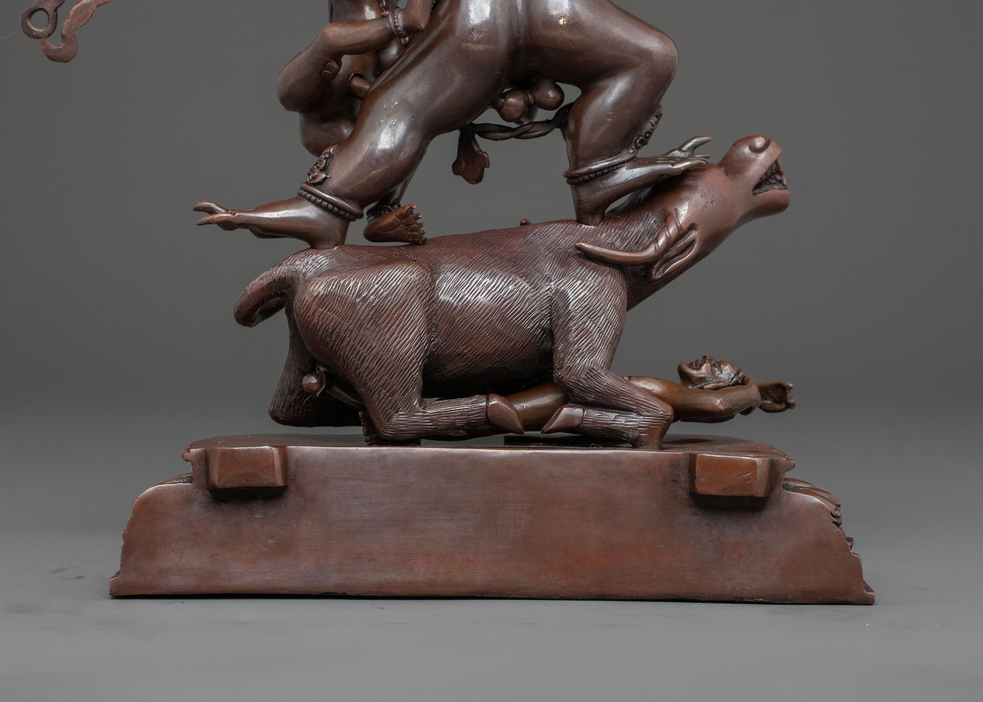 Protector Deity Yama Dharmaraja Statue | Home Decor