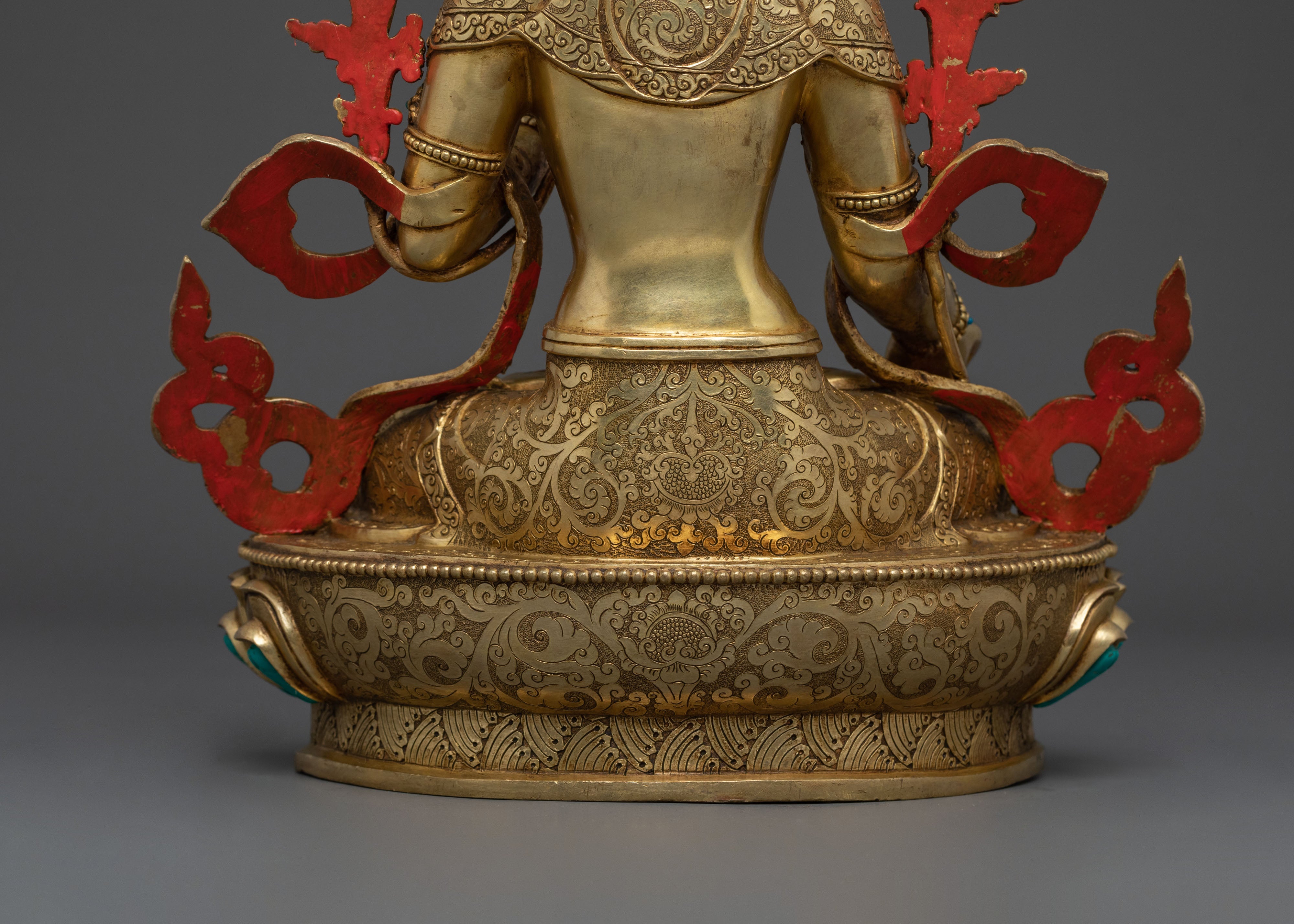 White Tara Sacred Figurine | Tibetan Buddhist Goddess