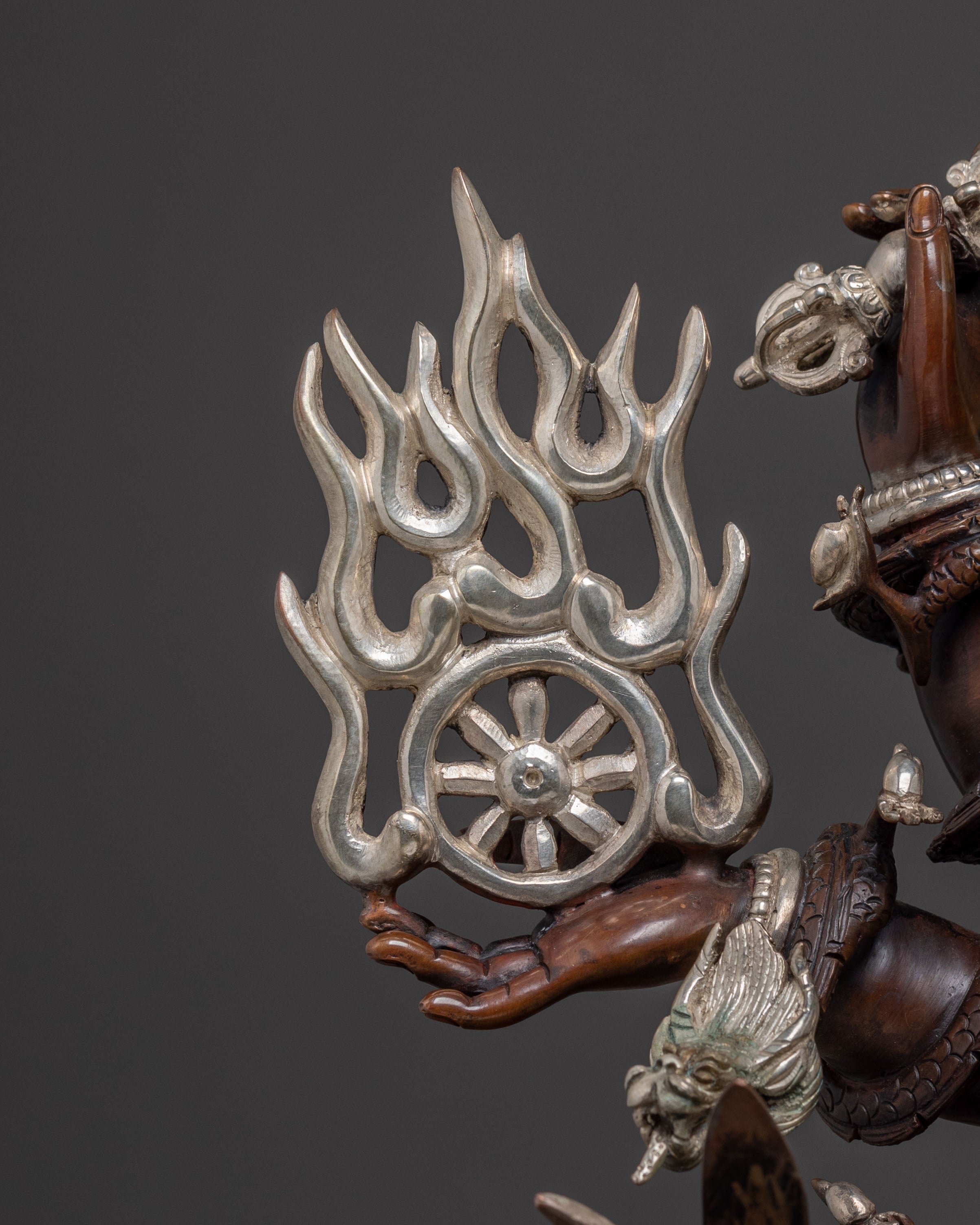 Uchusma Protector Statue - Spiritual Sculpture