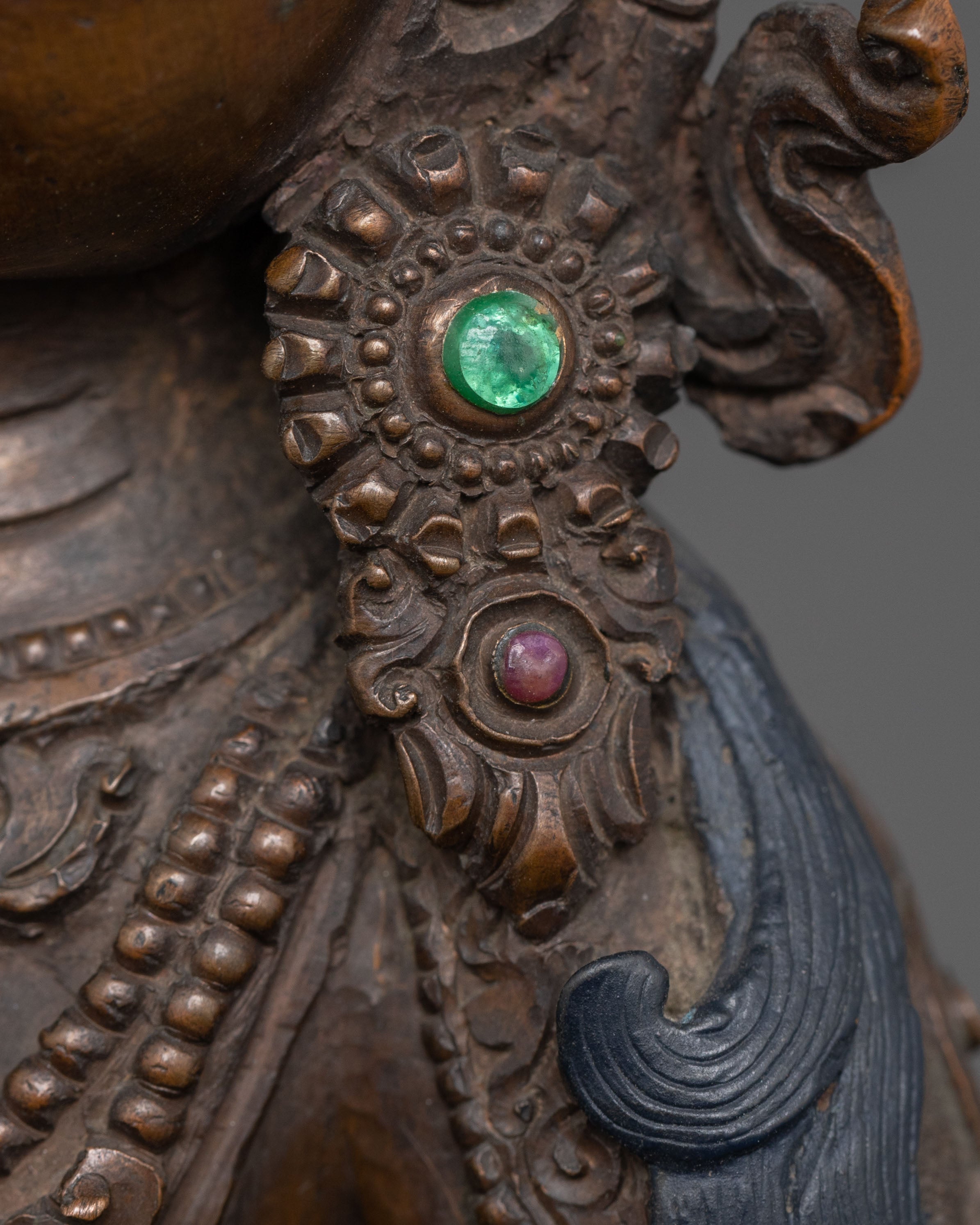 Handcrafted Copper Statue of Vajrasattva | Spiritual Purification