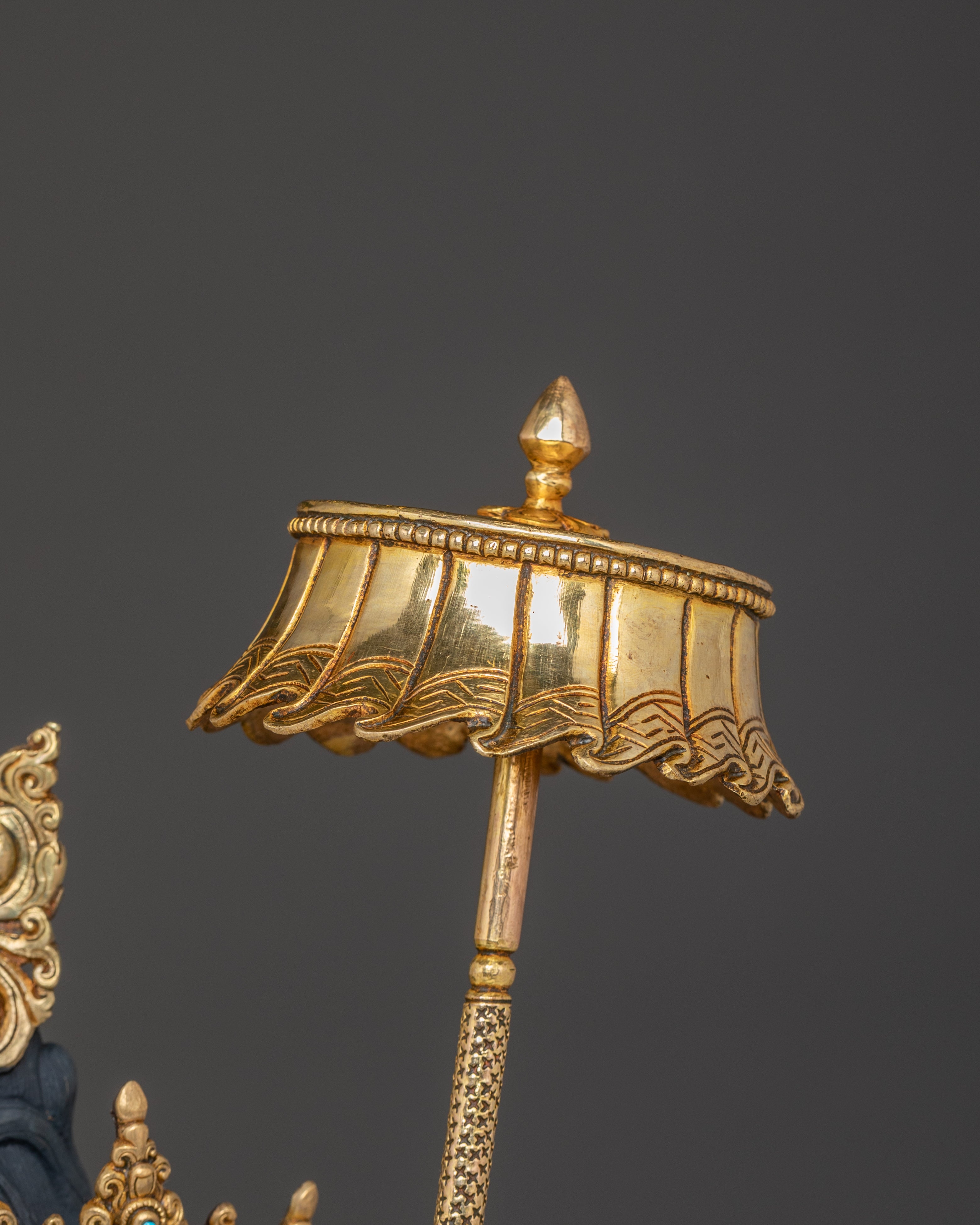 Statue of Two Armed Dukar | Traditional Himalayan Art