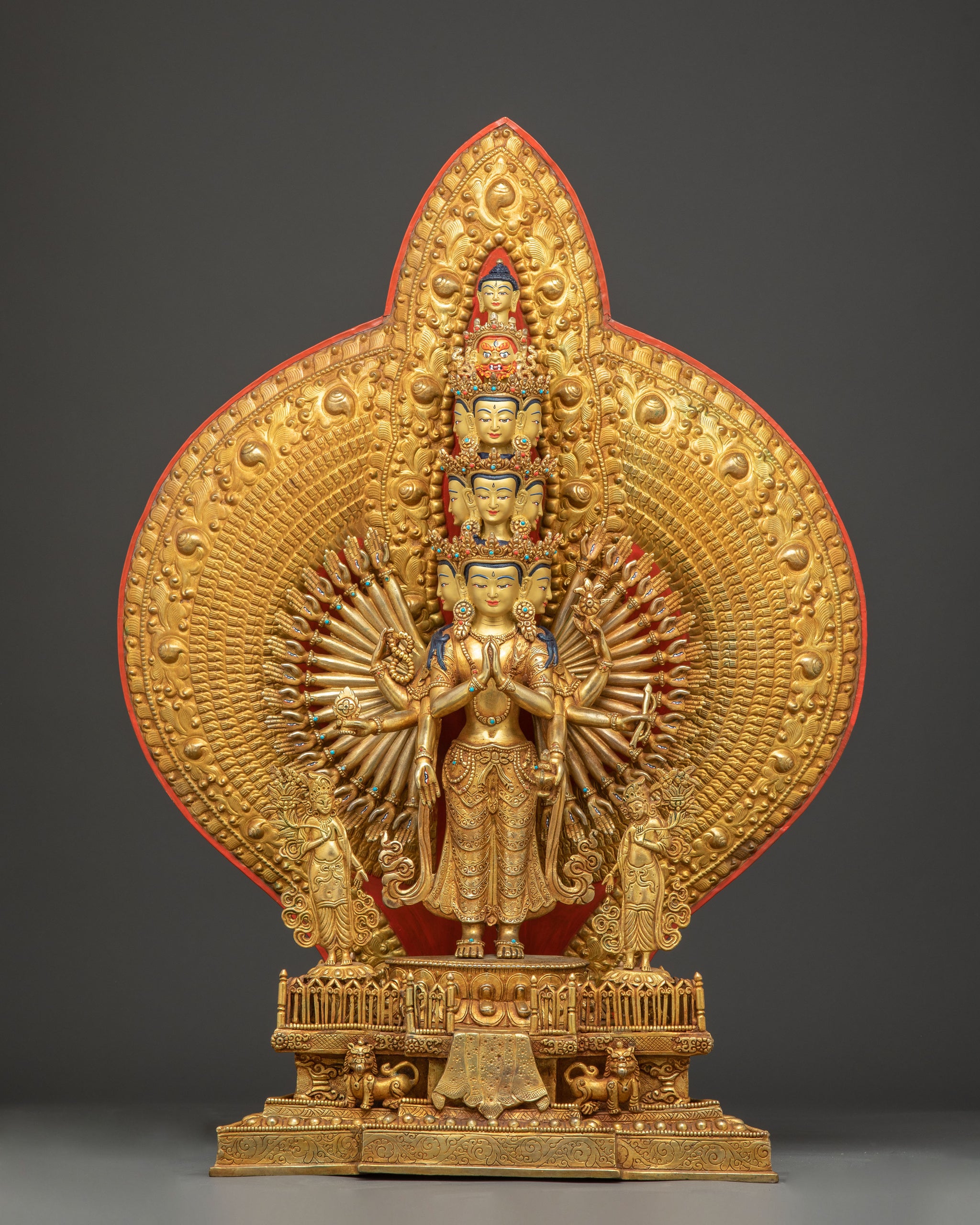 Chexrezig 1000 Armed Chenrezig: Statue of Compassionate