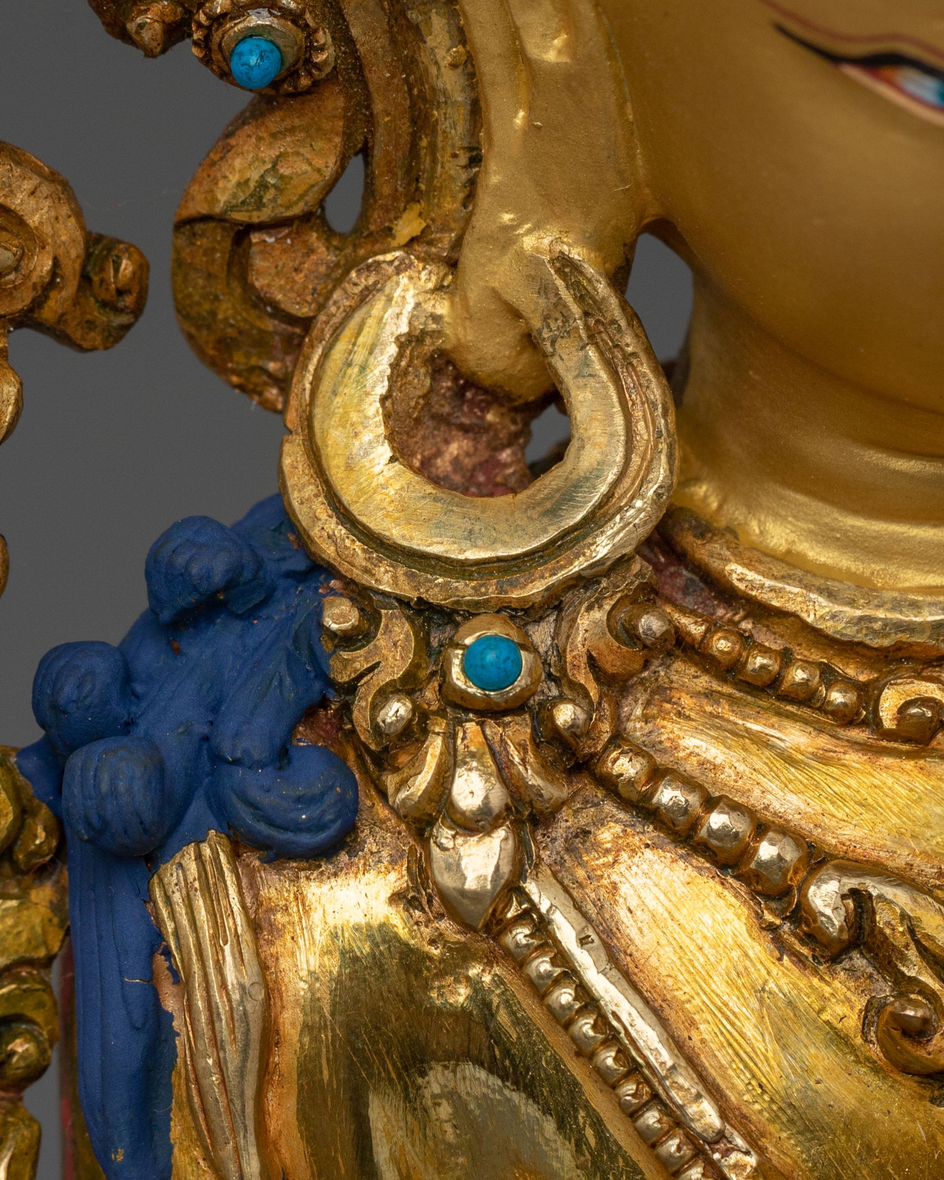 Tikshna Manjushri Sacred Sculpture | Wrathful Bodhisattva of Wisdom