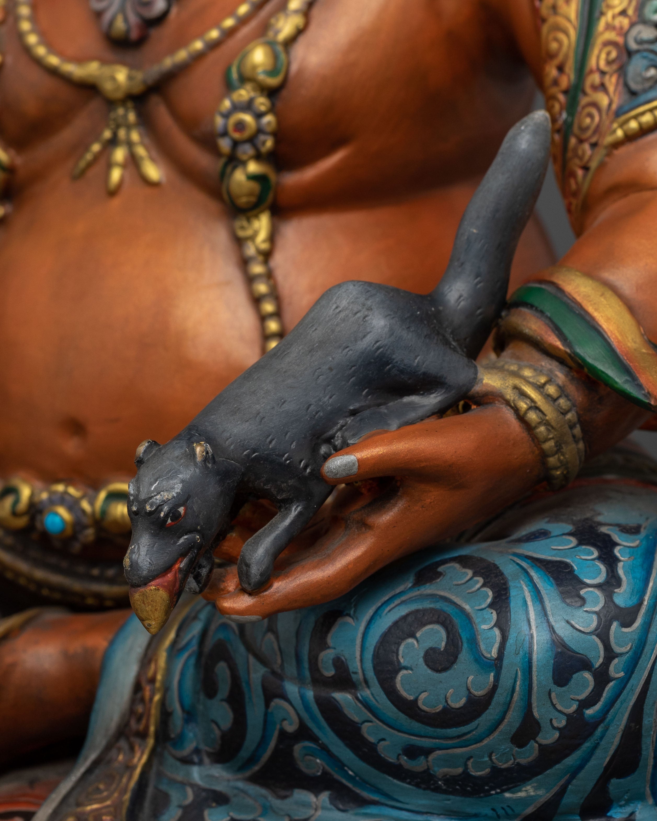 Dzambhala Wealth Deity Statue | Made in Nepal