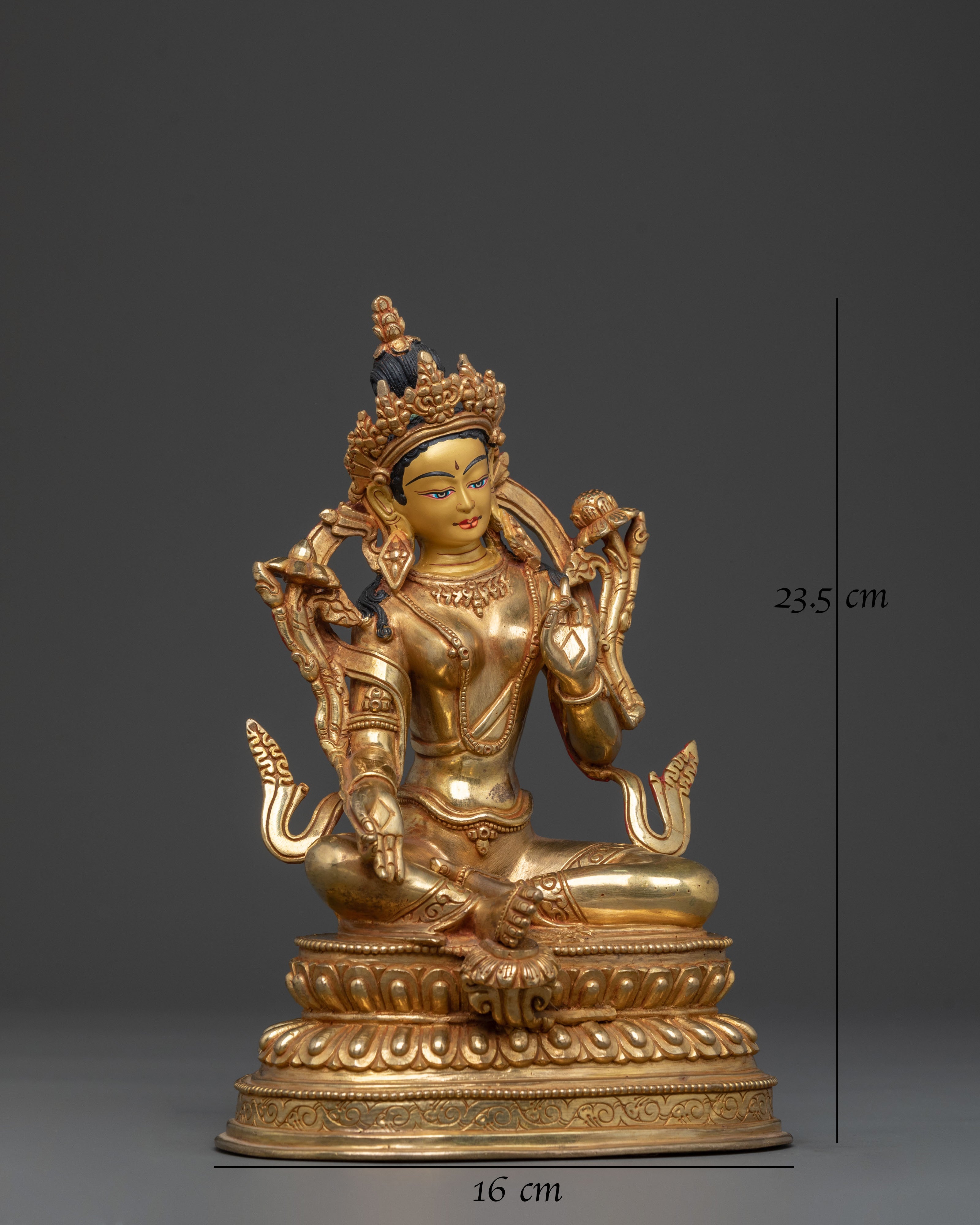 The Compassionate Protector Green Tara Statue