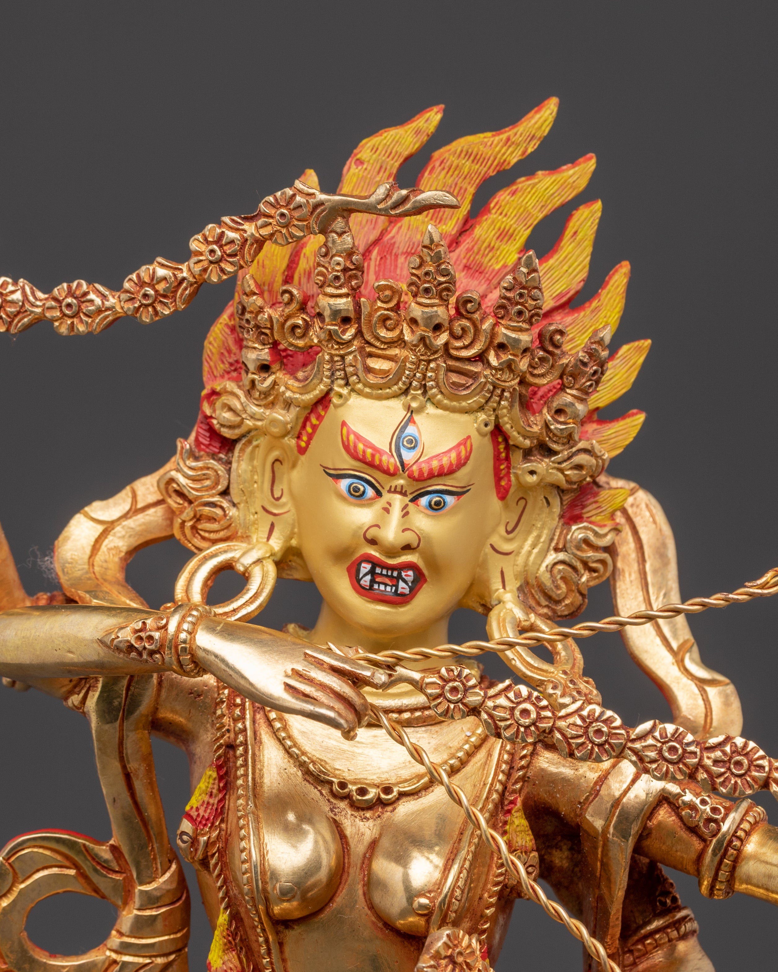 Goddess Kurukulla Sculpture: The Powerful Enchantress | Tantric Goddess of Love