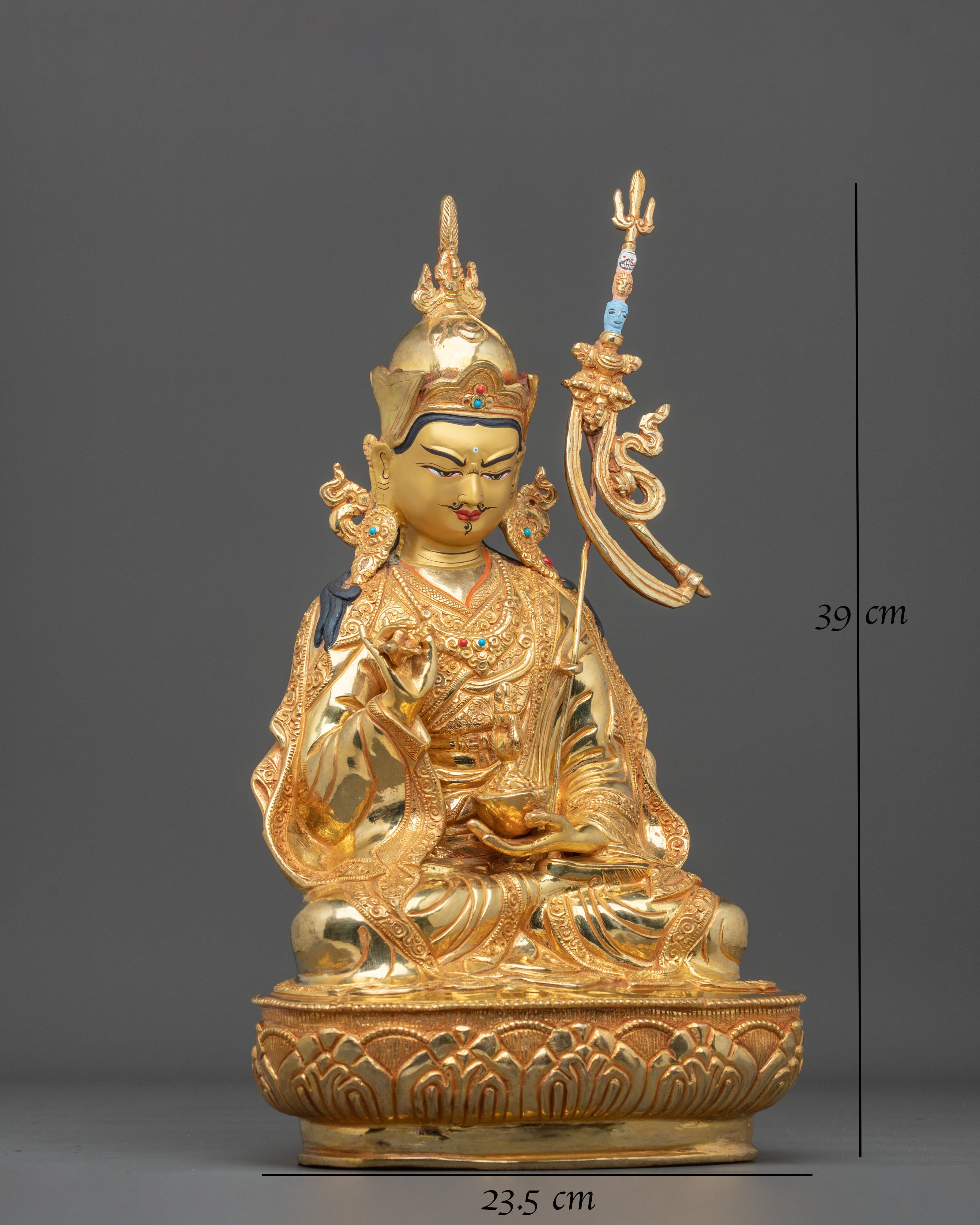 Tibetan Buddhist Master Guru Tsokye Dorje Statue