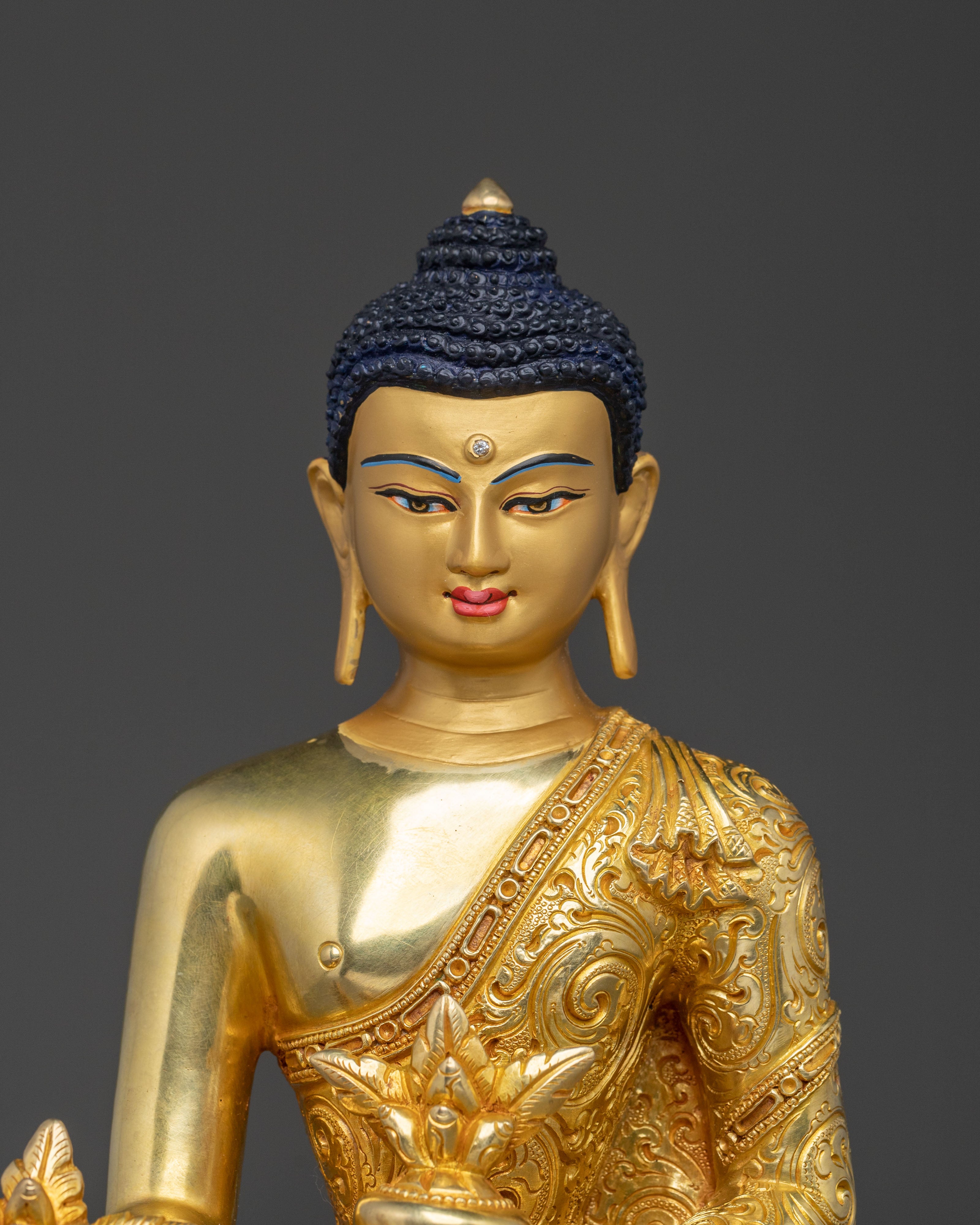 Medicine Buddha Sacred Statue | Altar Home Decor