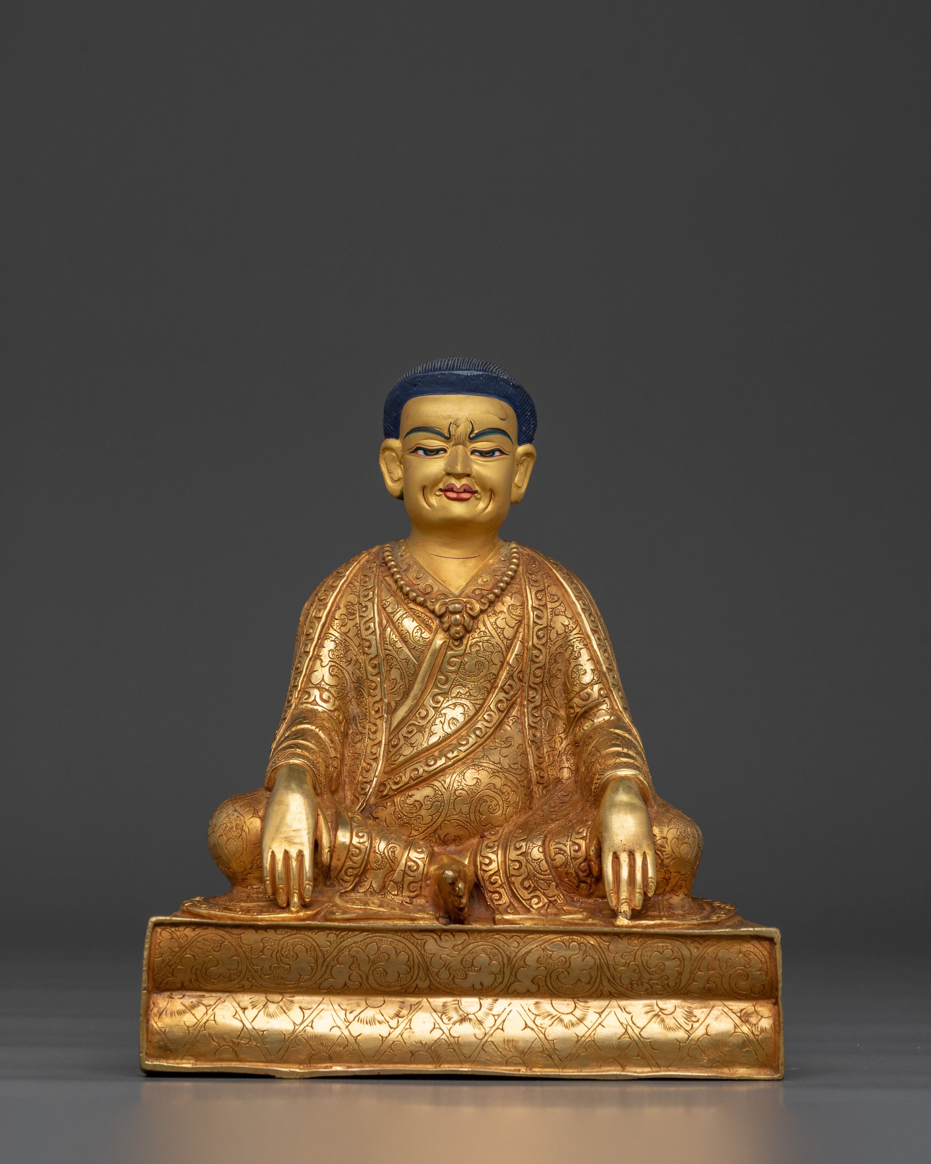 Himalayan Buddhist Master Set | Sacred Tibetan Guru Sculpture Collection