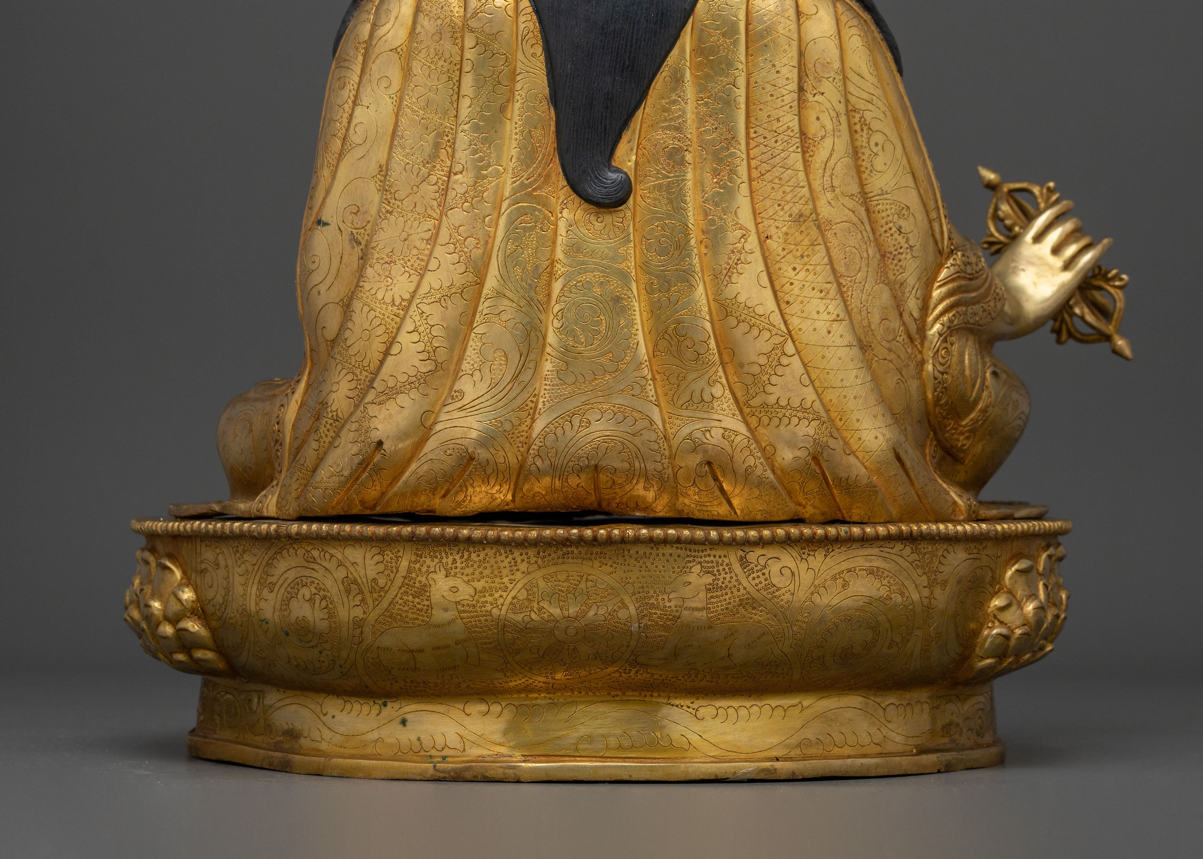 Tibetan Buddhist Sacred Figurine of Guru Rinpoche