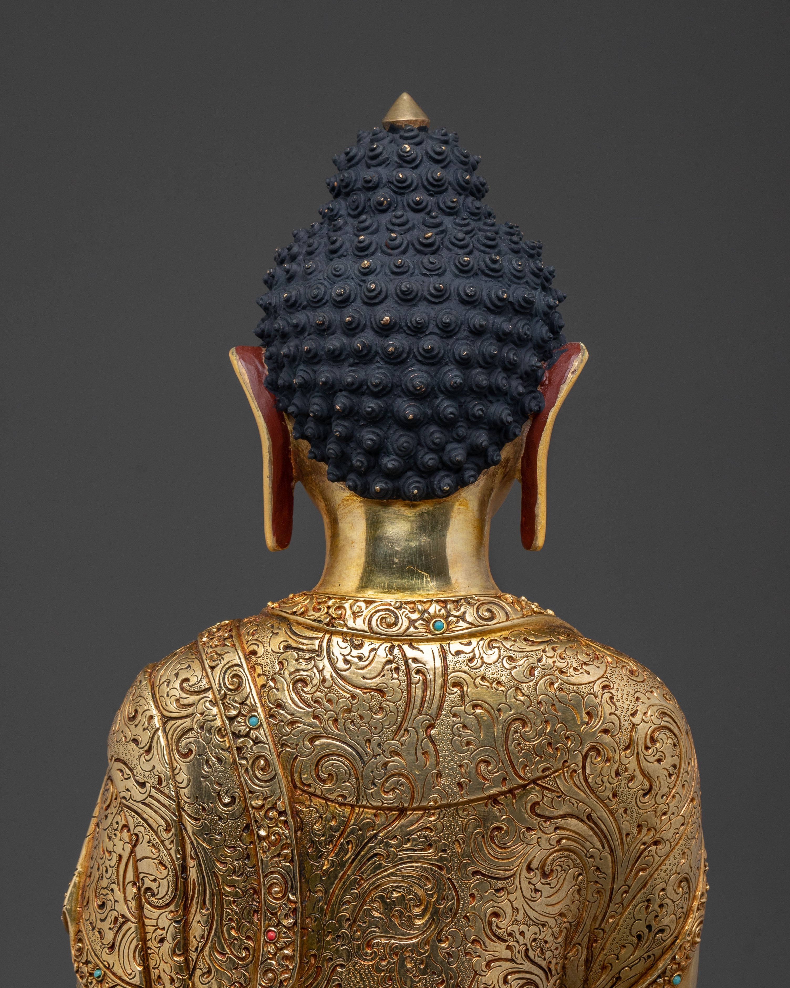 Golden Shakyamuni Buddha Statue | Dharma Teacher