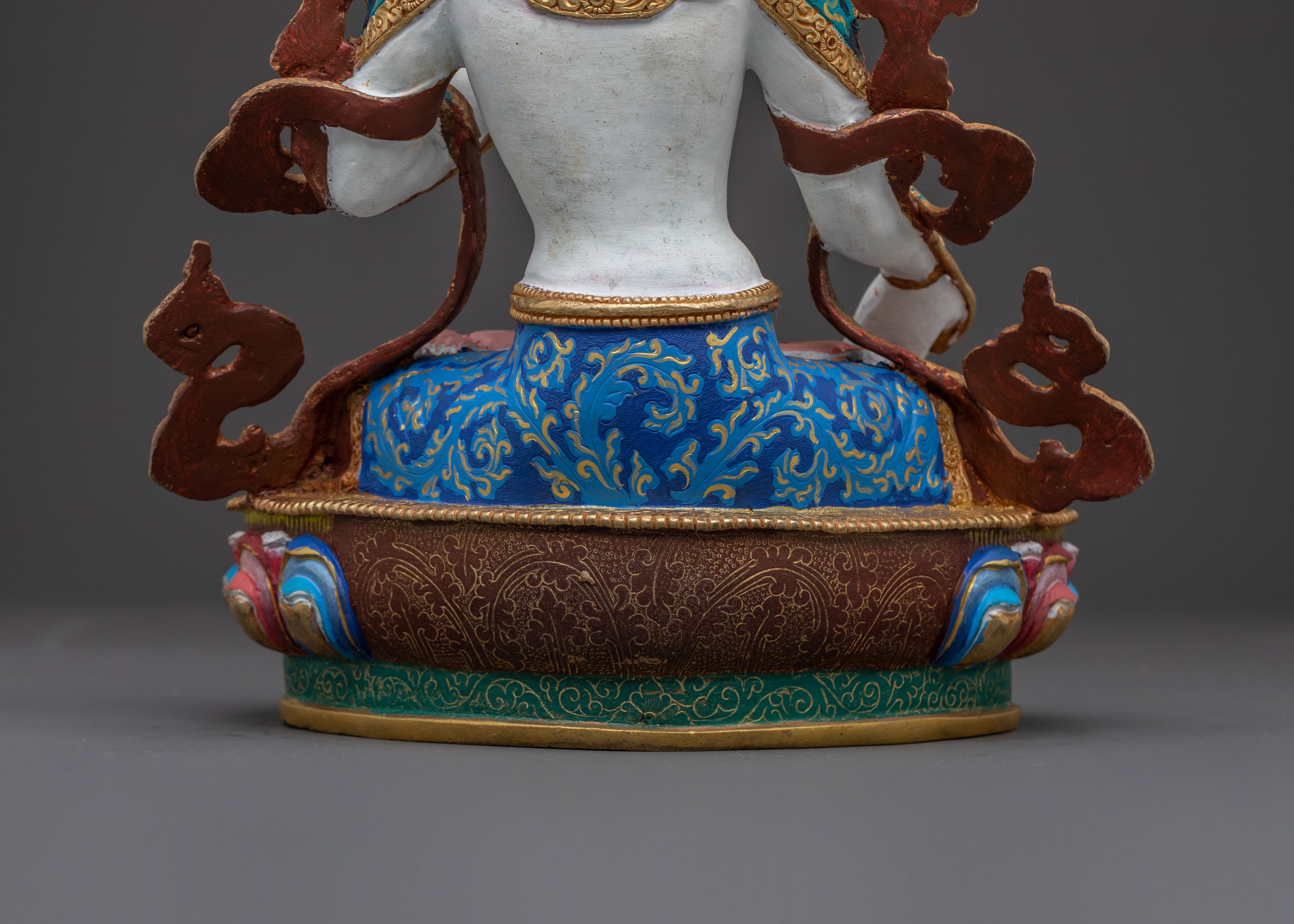 Sita Tara Copper Statue: Meditation Decor