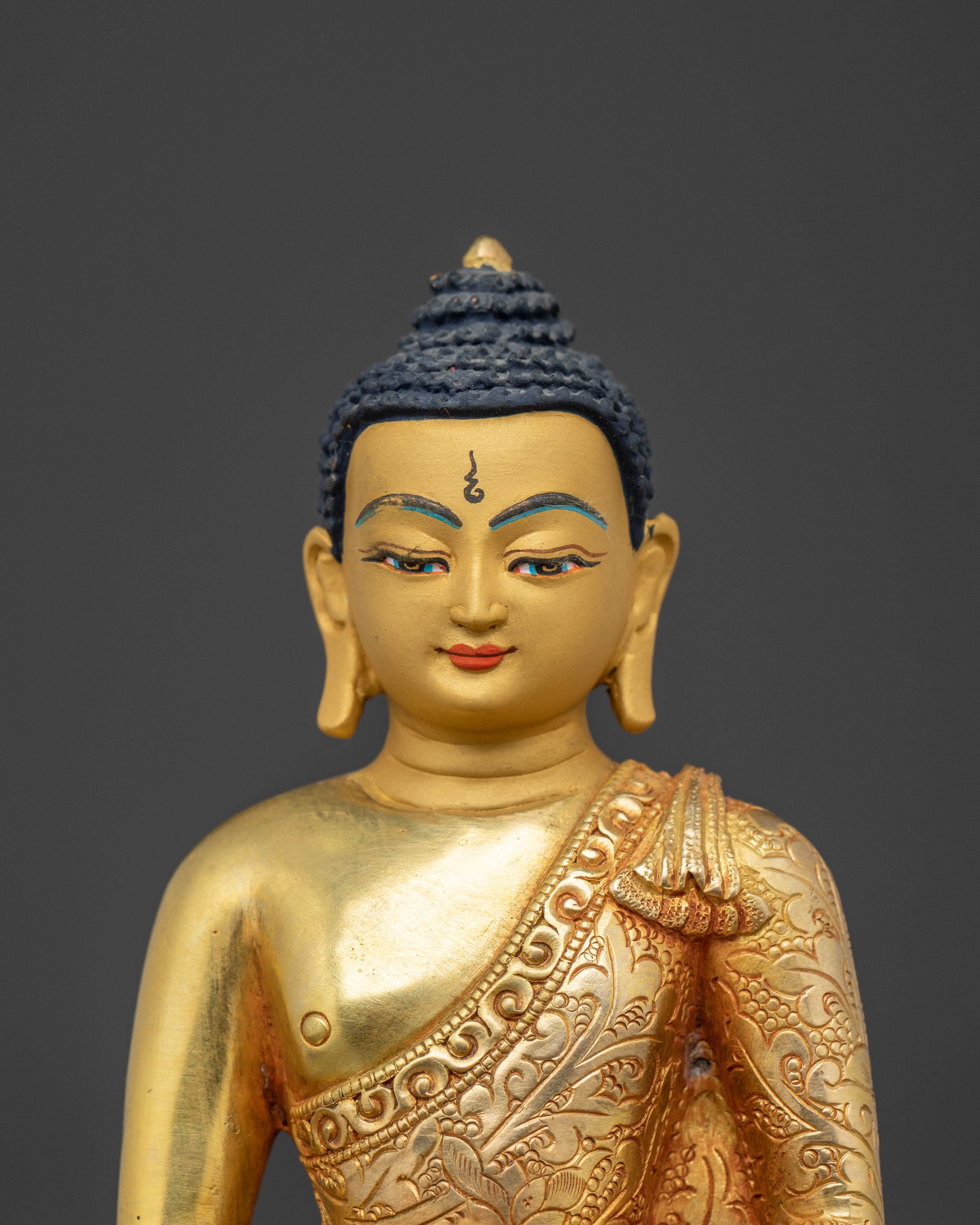 Handcrafted Amitabha Buddha Statue | Spiritual Decor