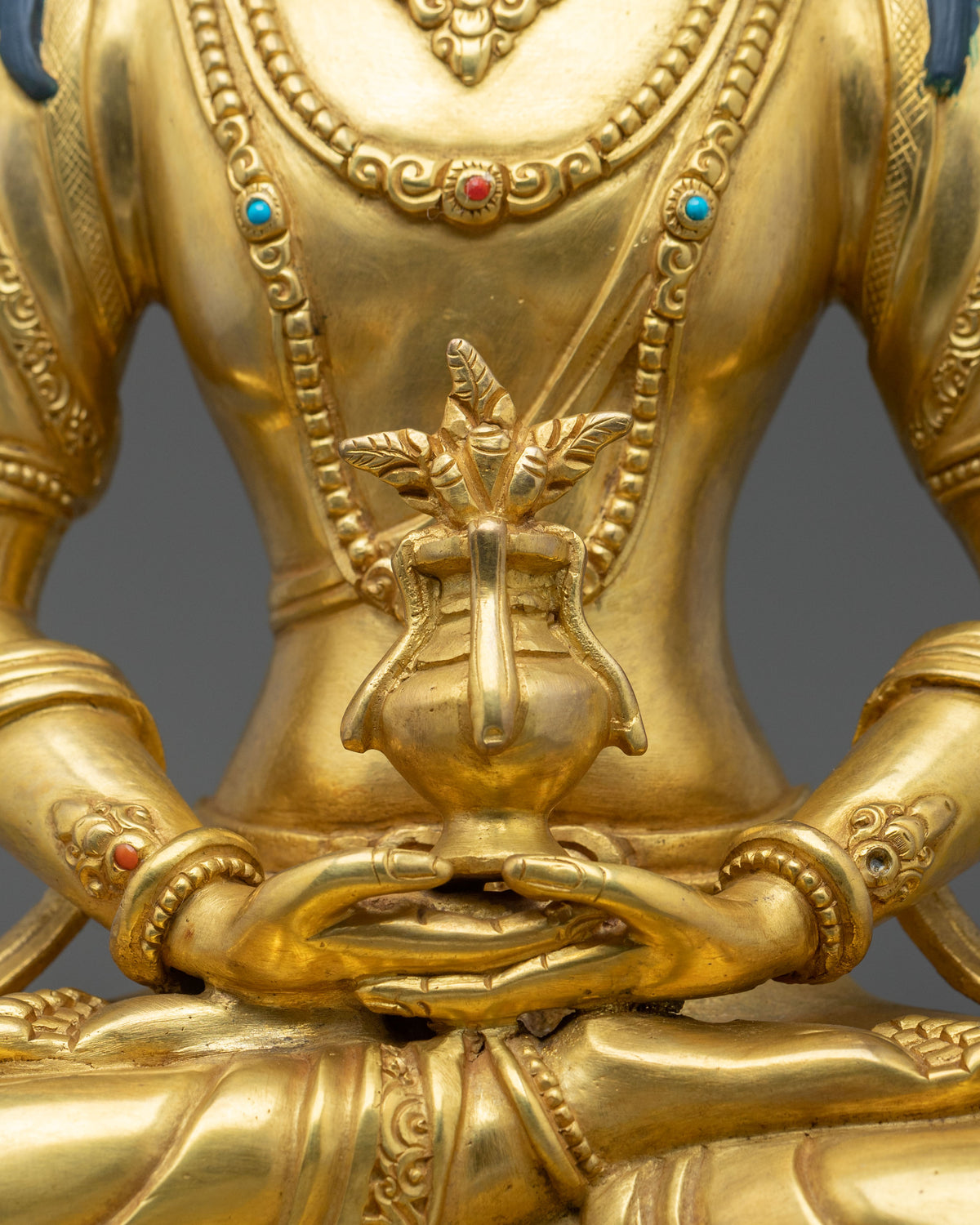 long life deity amitayus spiritual sculpture | Symbol of Longevity