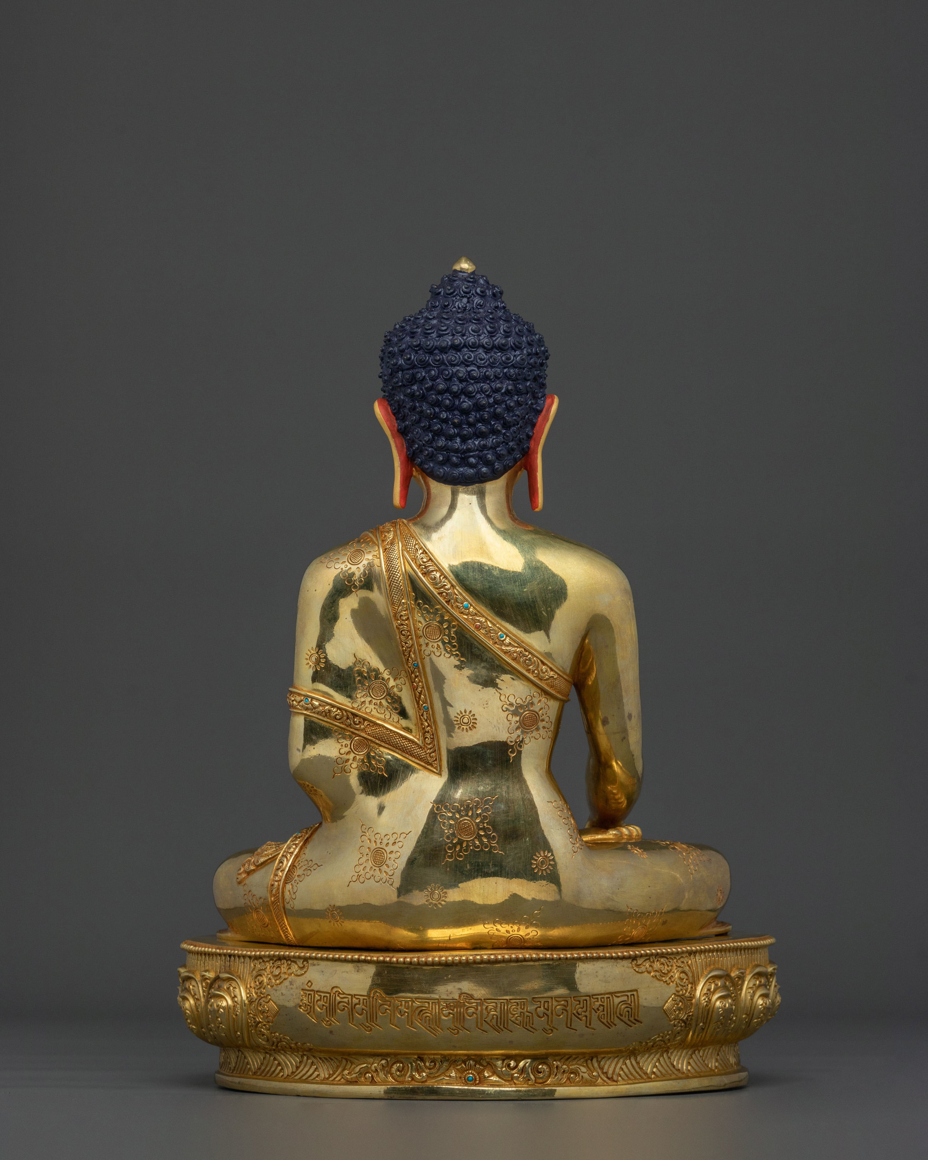24K Gold Gilded handmade mitrugpa sacred statue