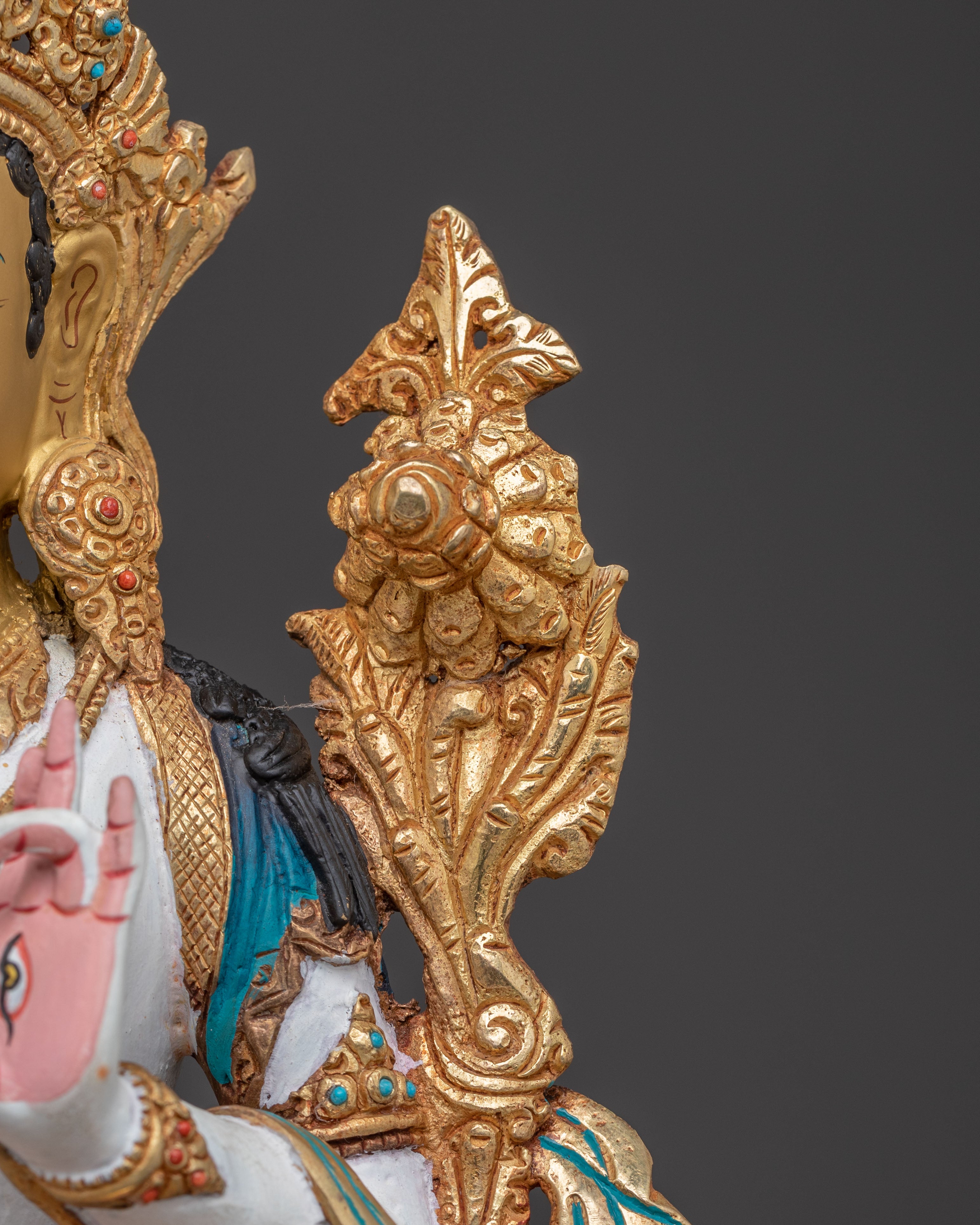 Sita Tara Copper Statue: Meditation Decor