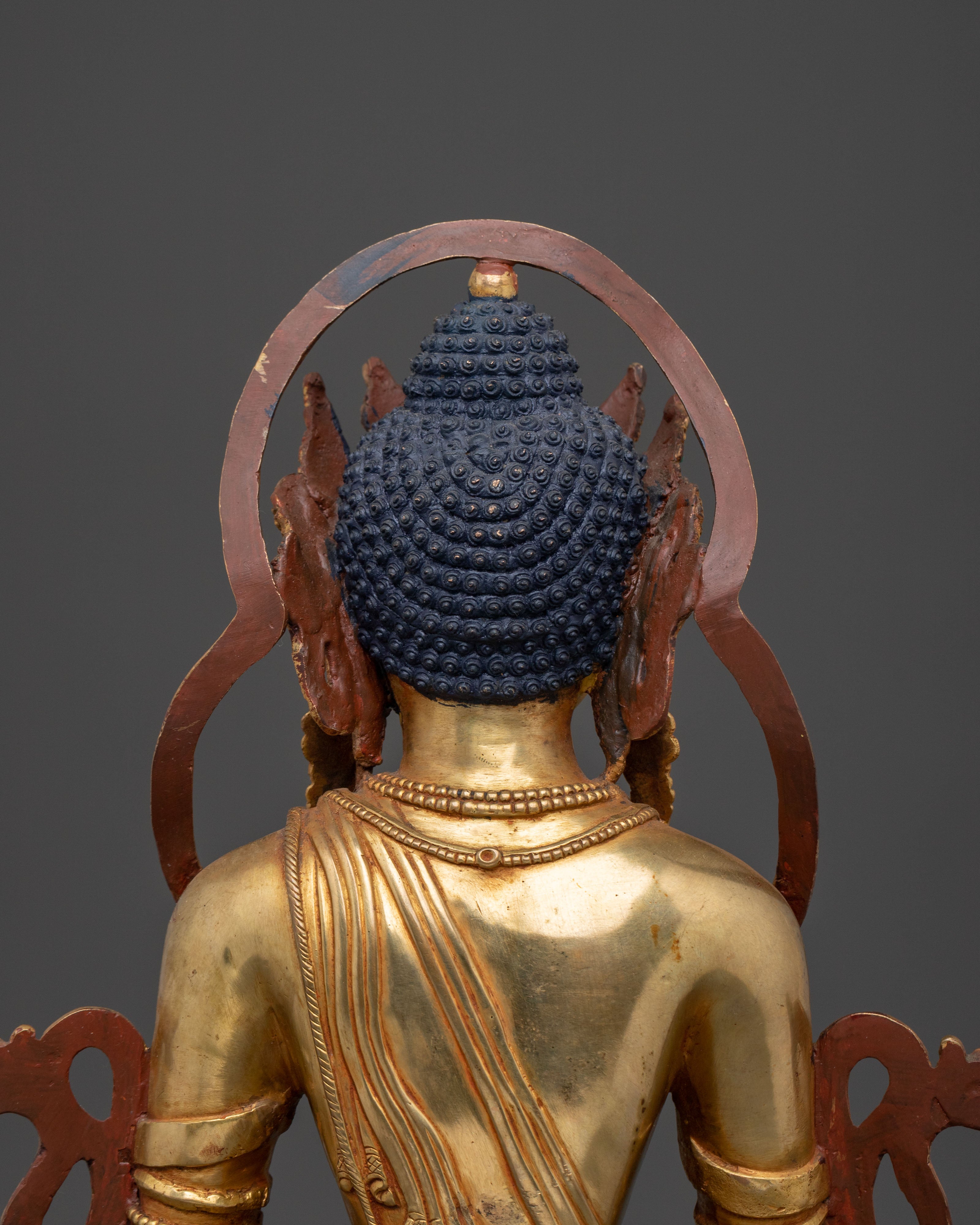Crown Shakyamuni Buddha Statue | Eternal Peace