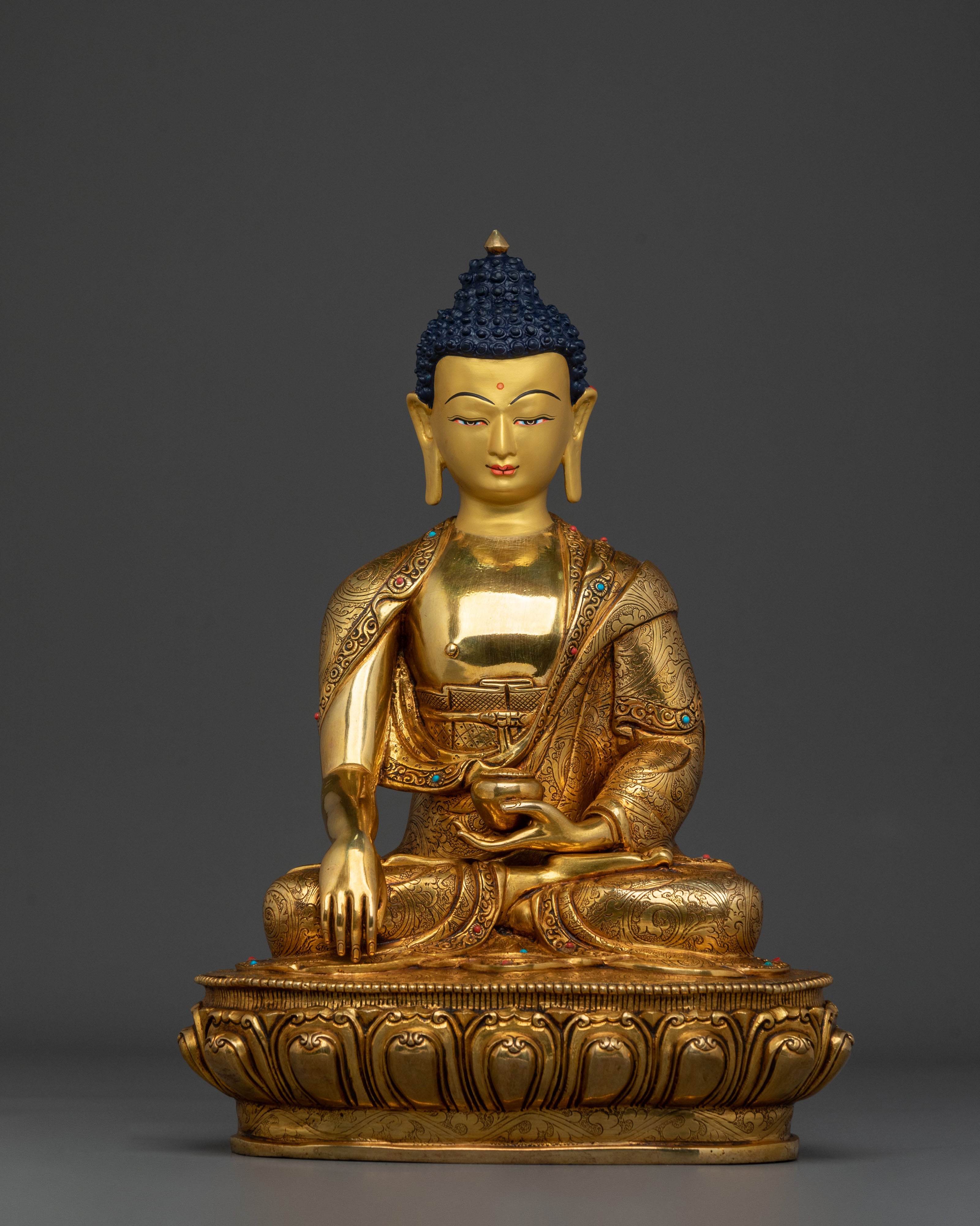 Shakyamuni Buddha Spiritual Statue | Himalayan Figurine