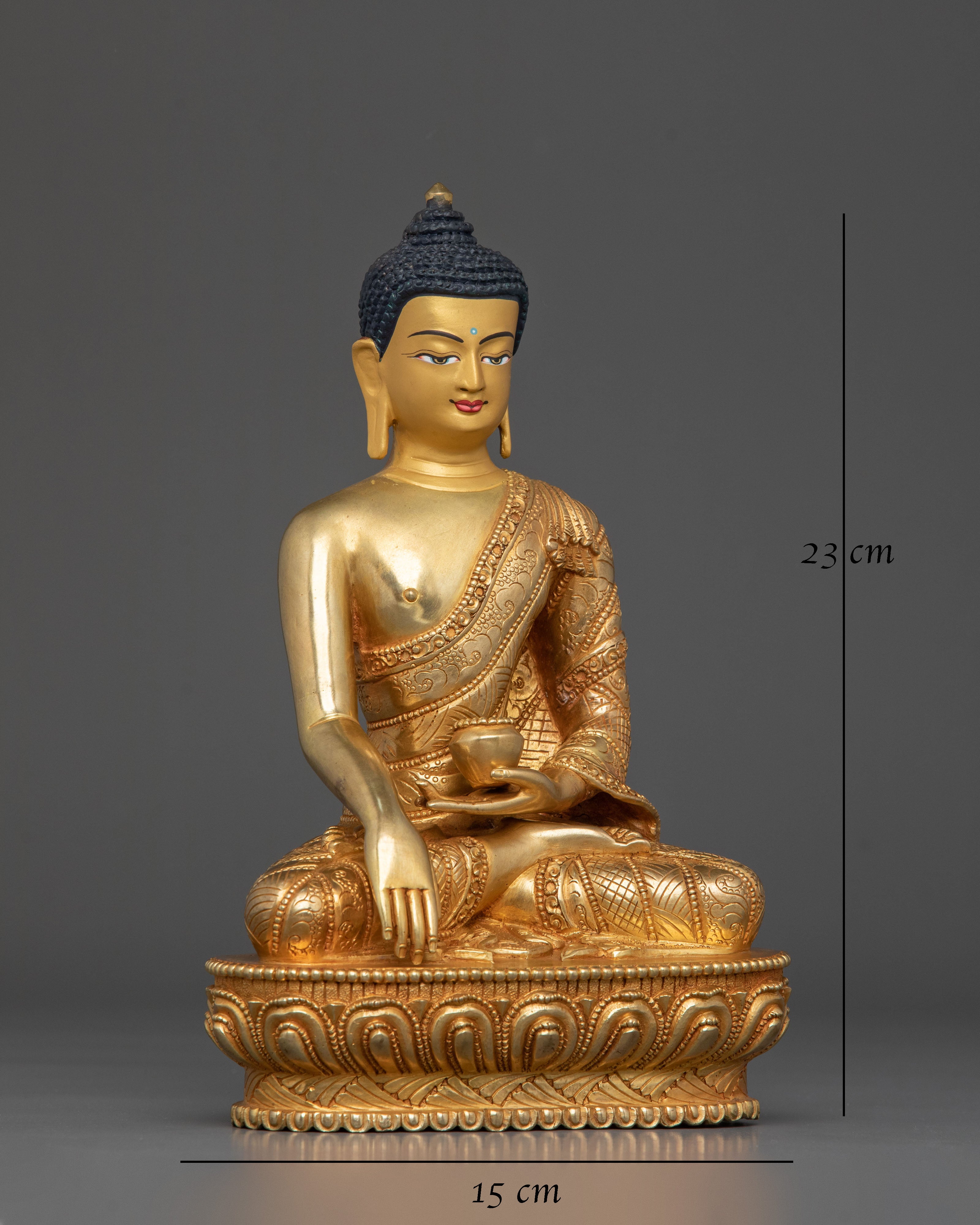 Shakyamuni Buddha Statue | Buddhist Peaceful Figurine