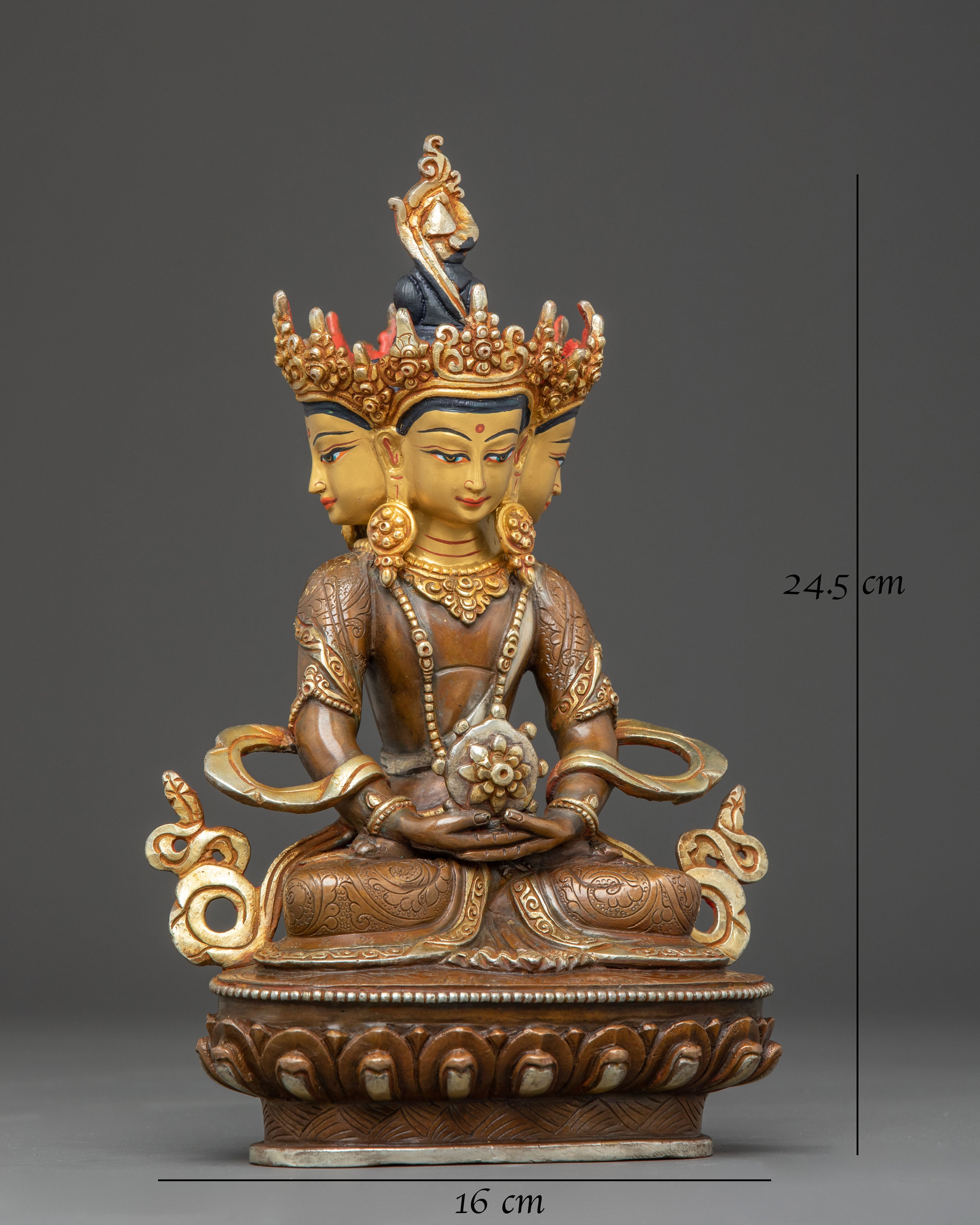 Golden Statue of Vairocana 