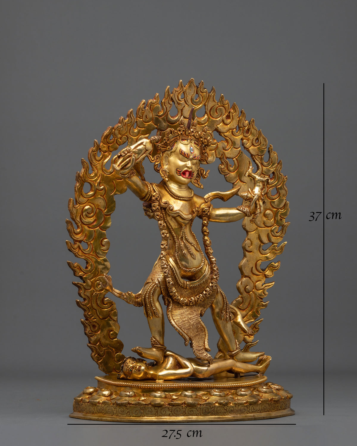 Ekajati Statue | Wrathful Buddhist Guardian
