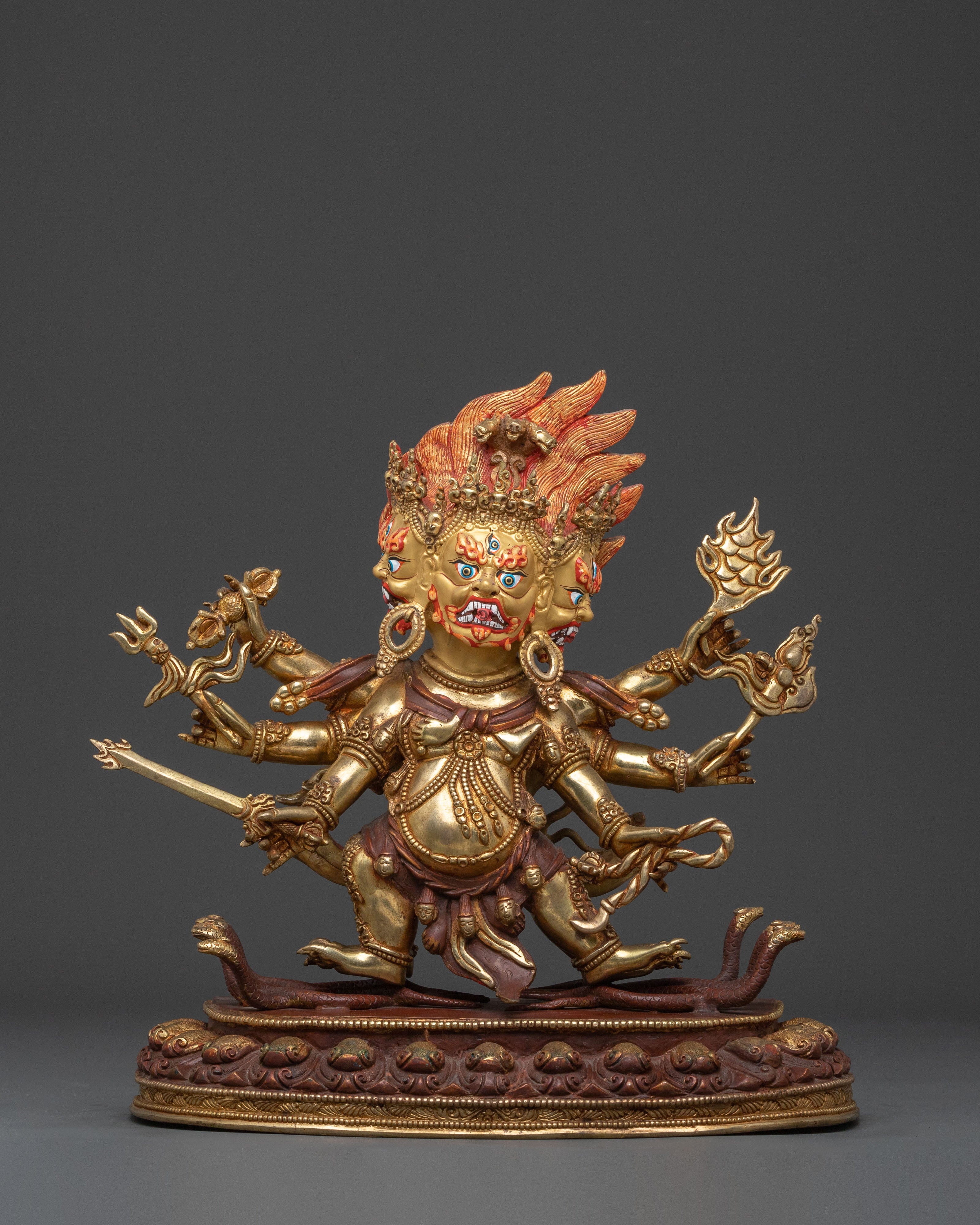 Wrathful Hayagriva Statue | Buddhist Protector Altar Decor