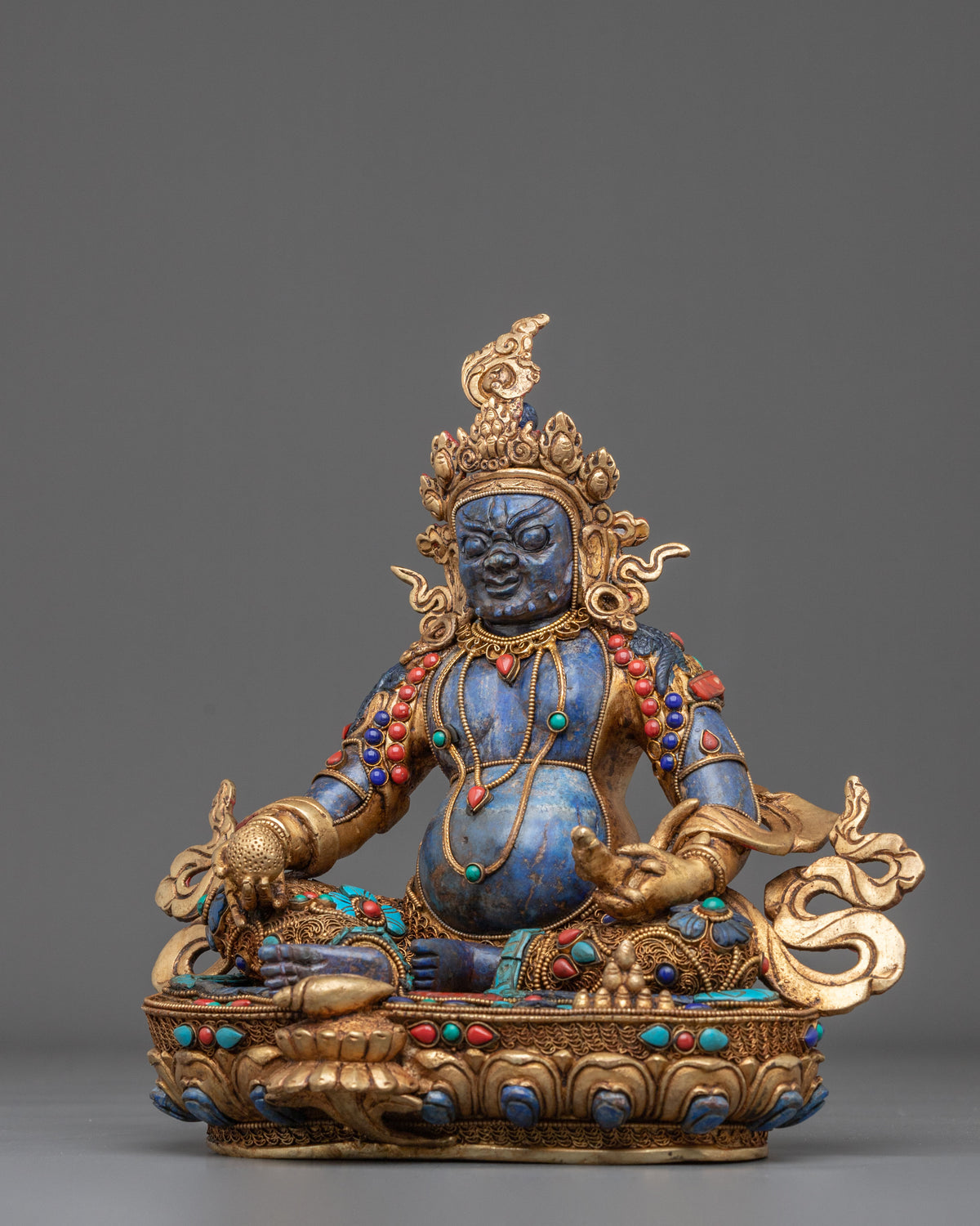 Dzambhala Sculpture | Altar Home Decor