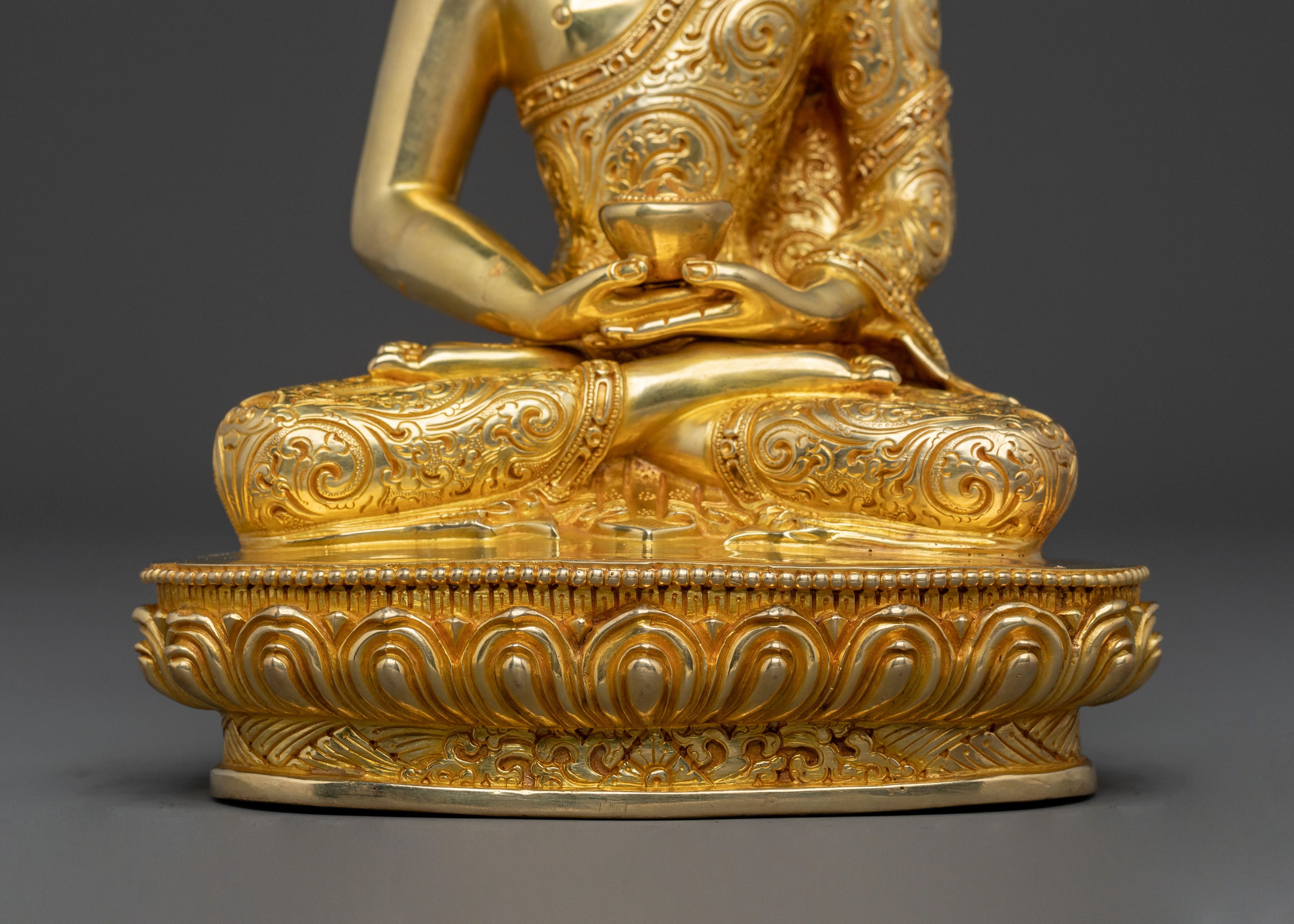Sacred Amitabha Buddha Statue | Traditional Figurine