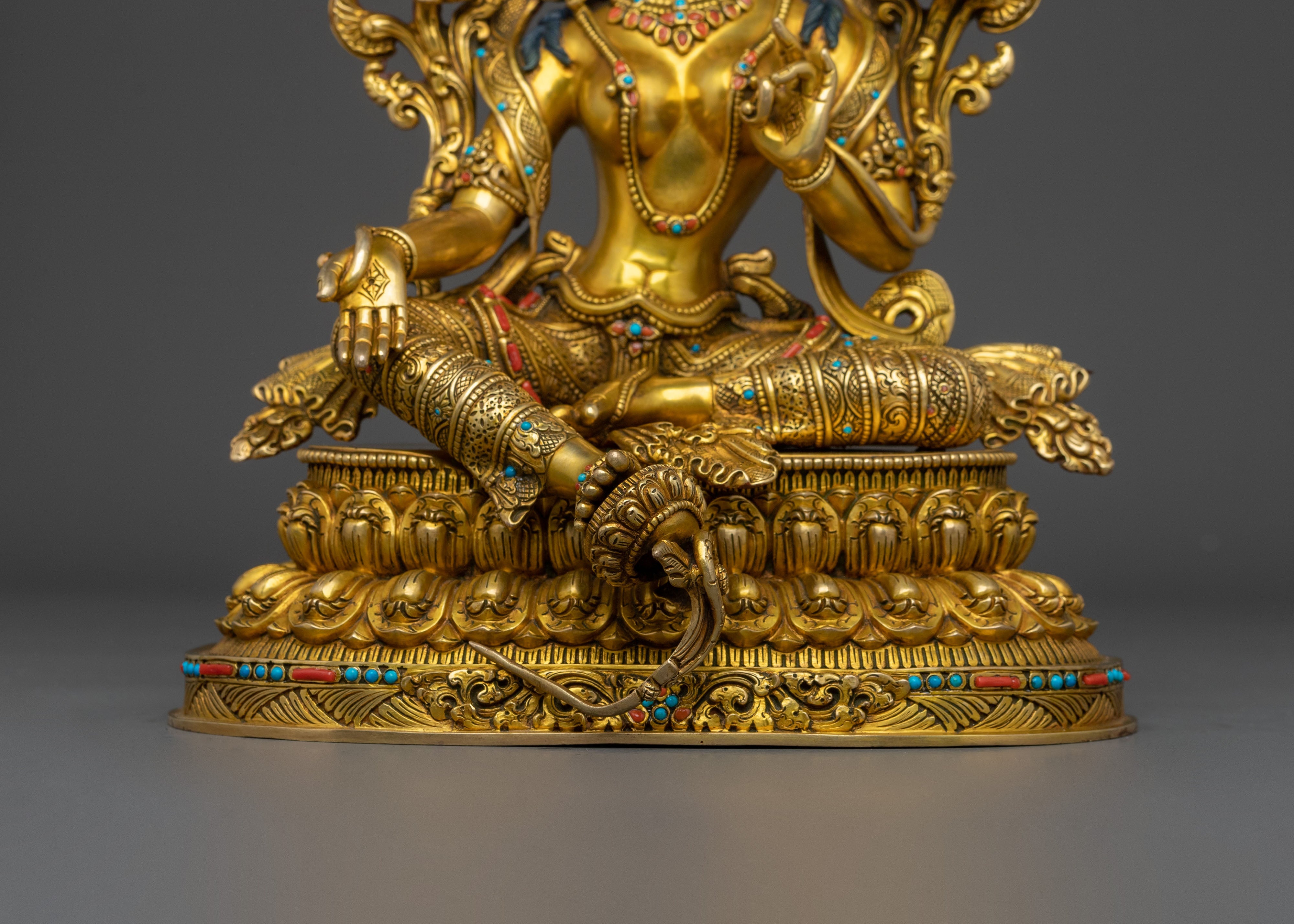 Green Tara Sculpture | Healing Goddess