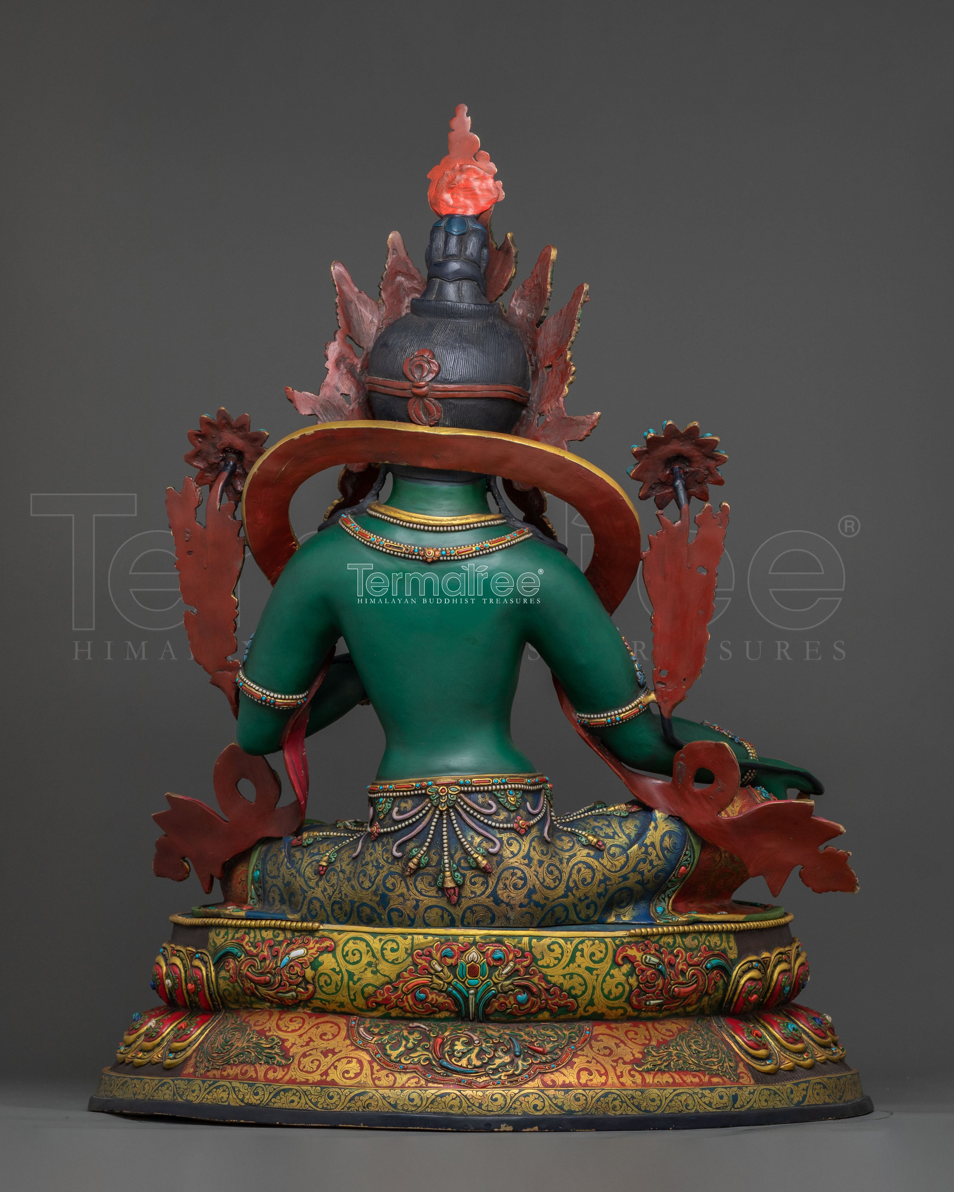 Protection Sculpture of Green Tara | Swift Liberator and Compassionate Goddess