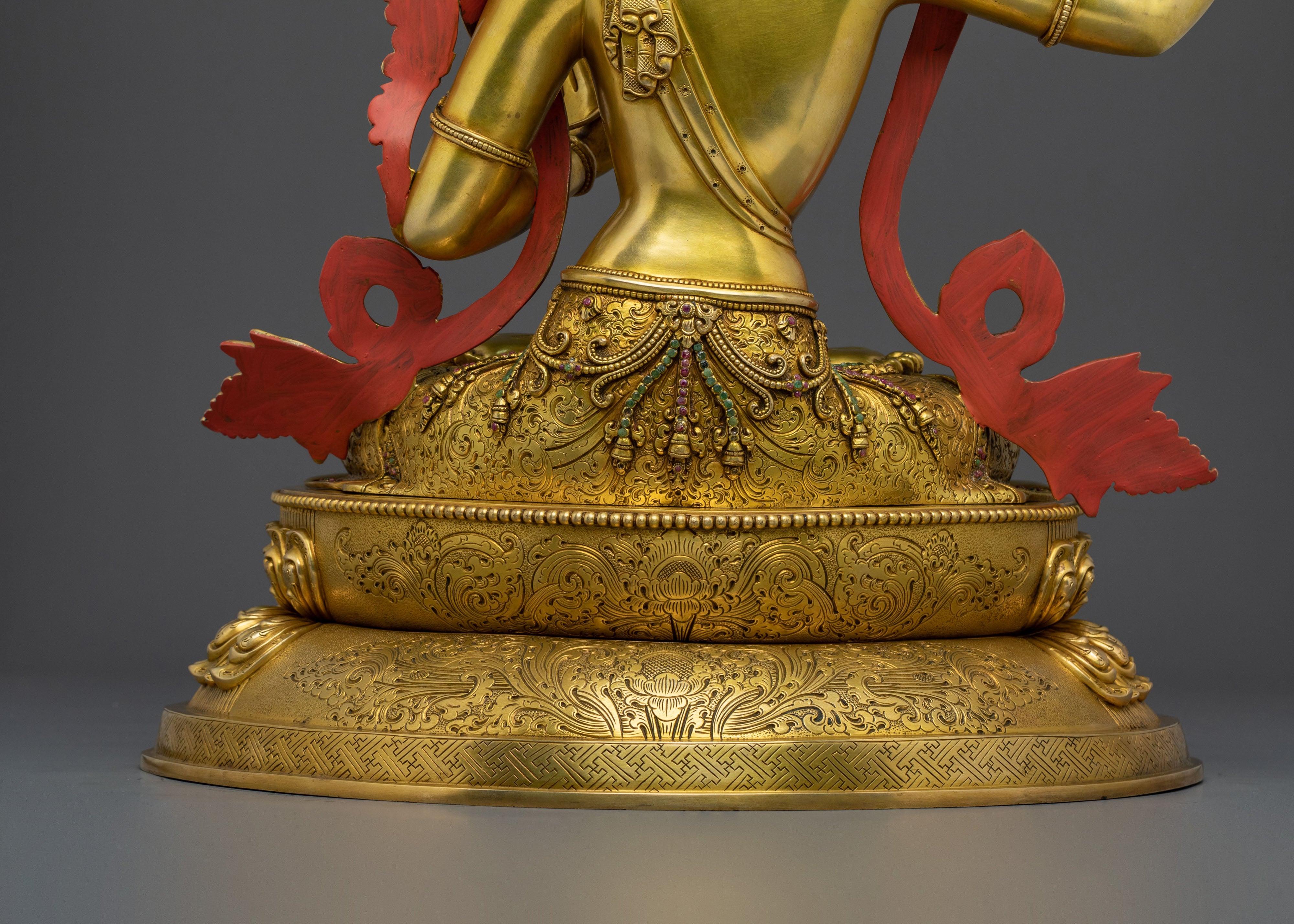 Handmade Manjushri Statue | Tibetan Wisdom Deity