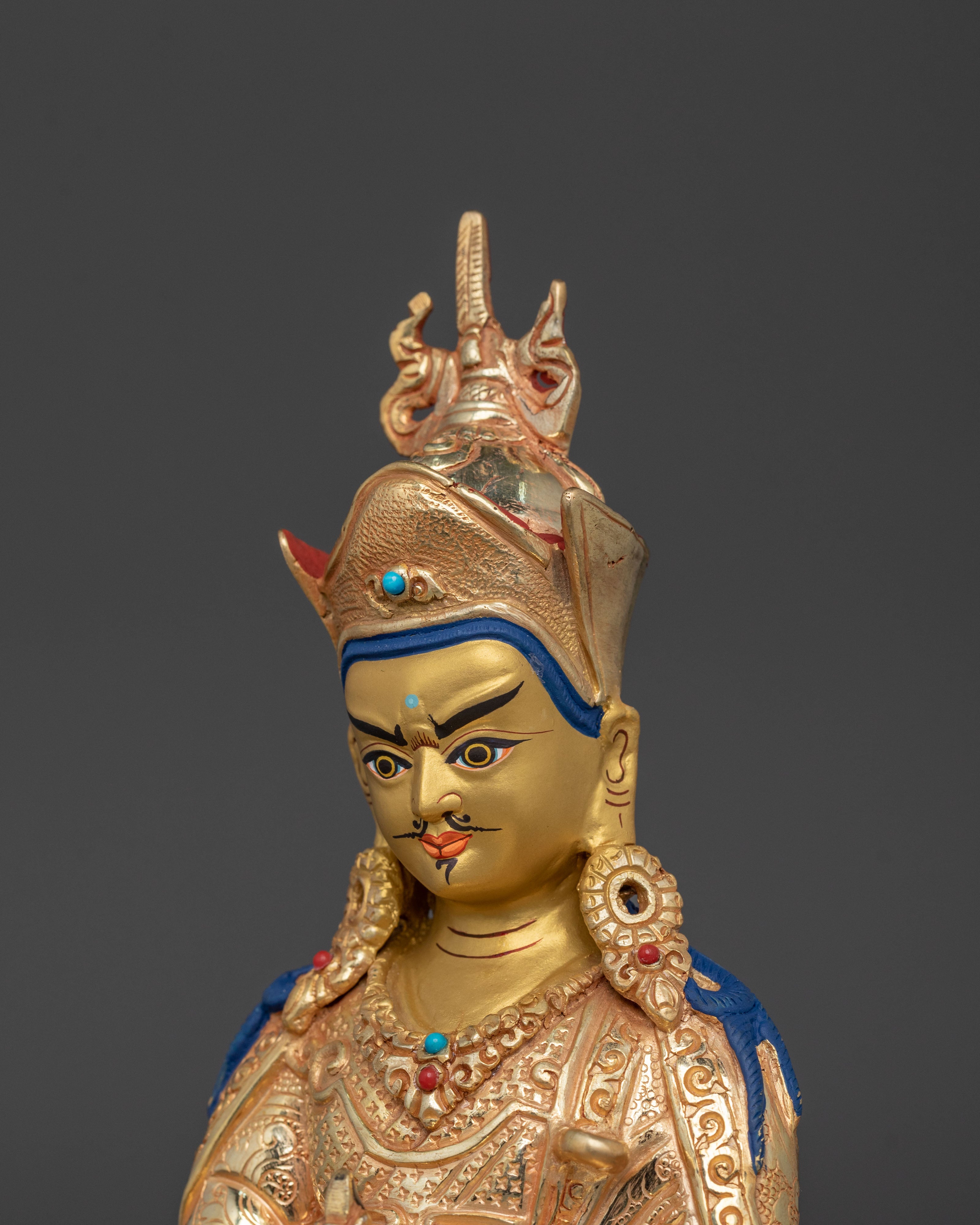 Guru Rinpoche Sculpture | Altar Home Decor