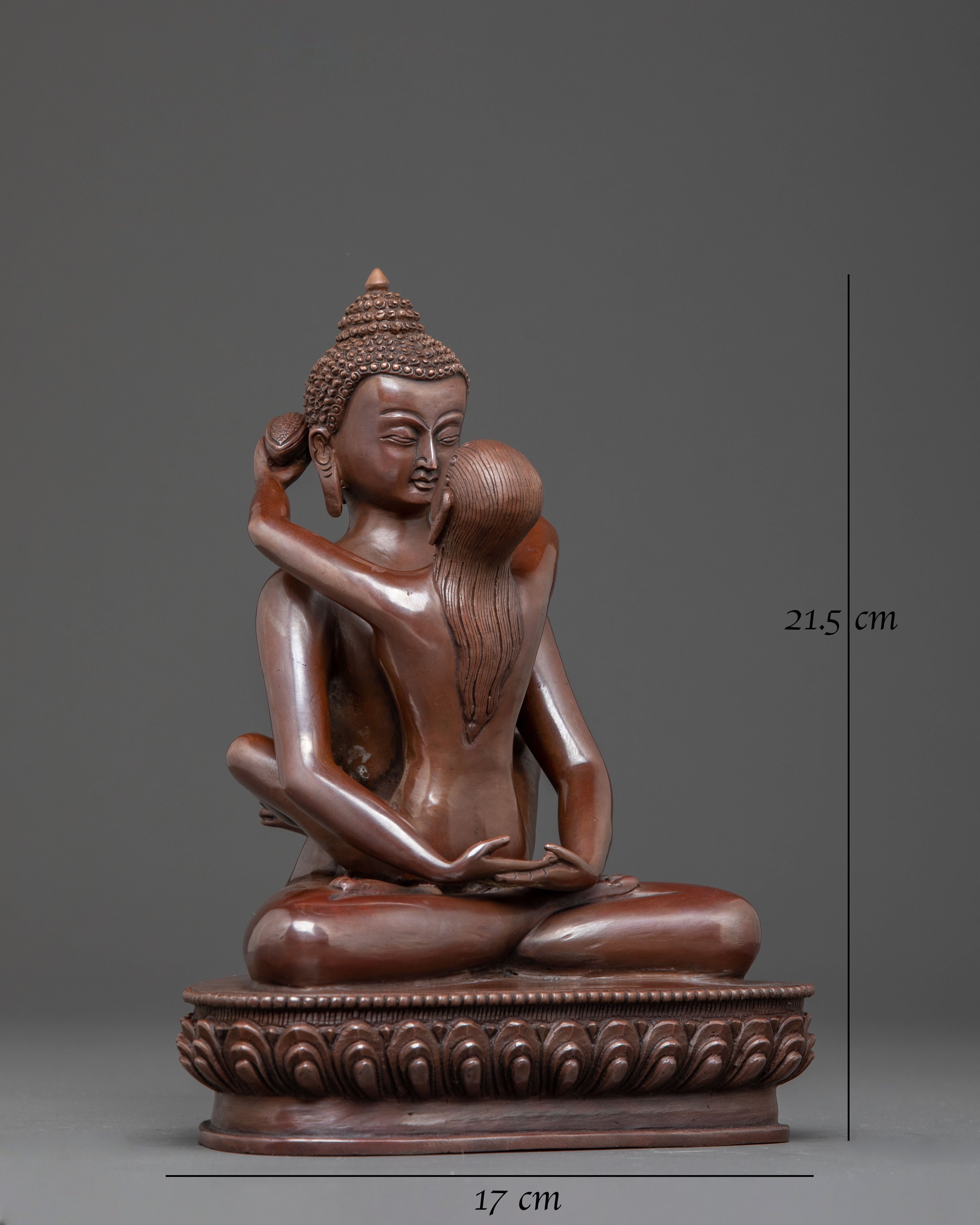 Samantabhadra Bodhisattva Statue with Consort 