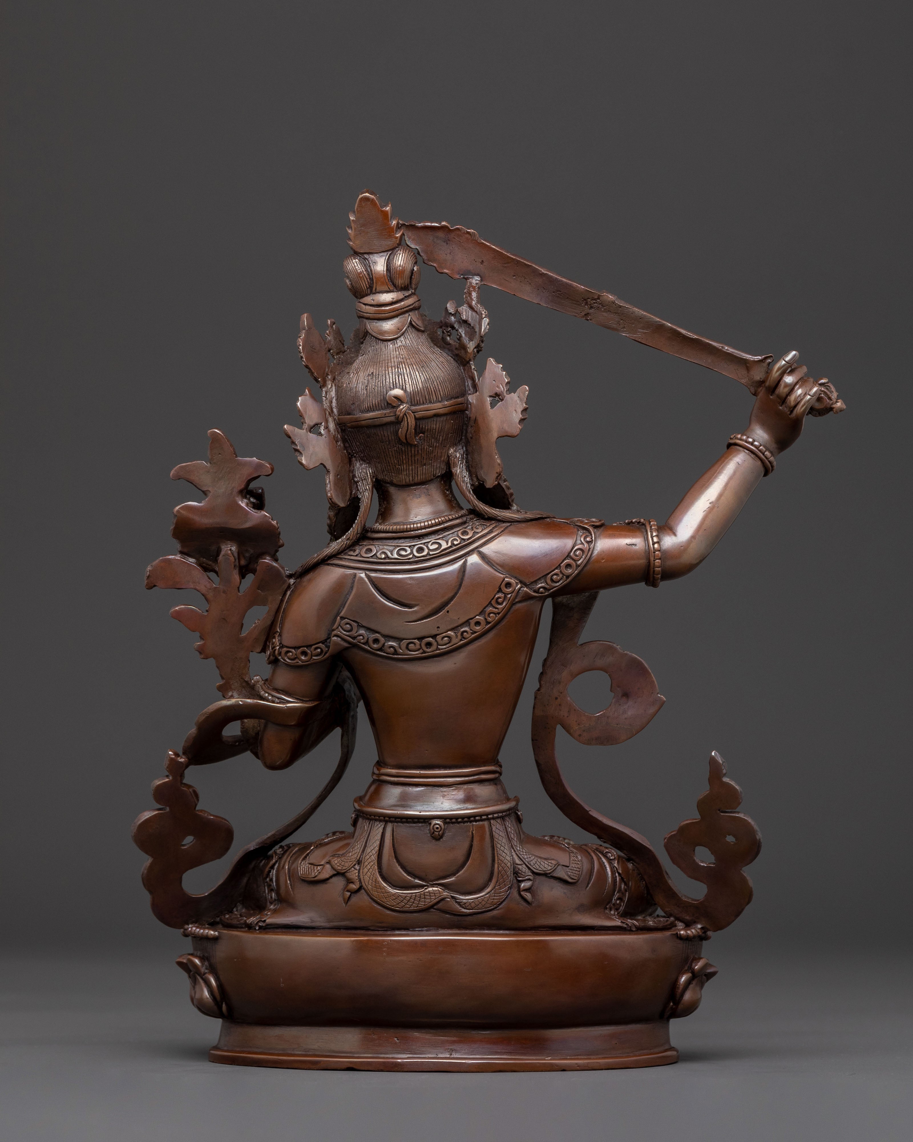 Manjushri Sacred Statue | Embodiment of Wisdom