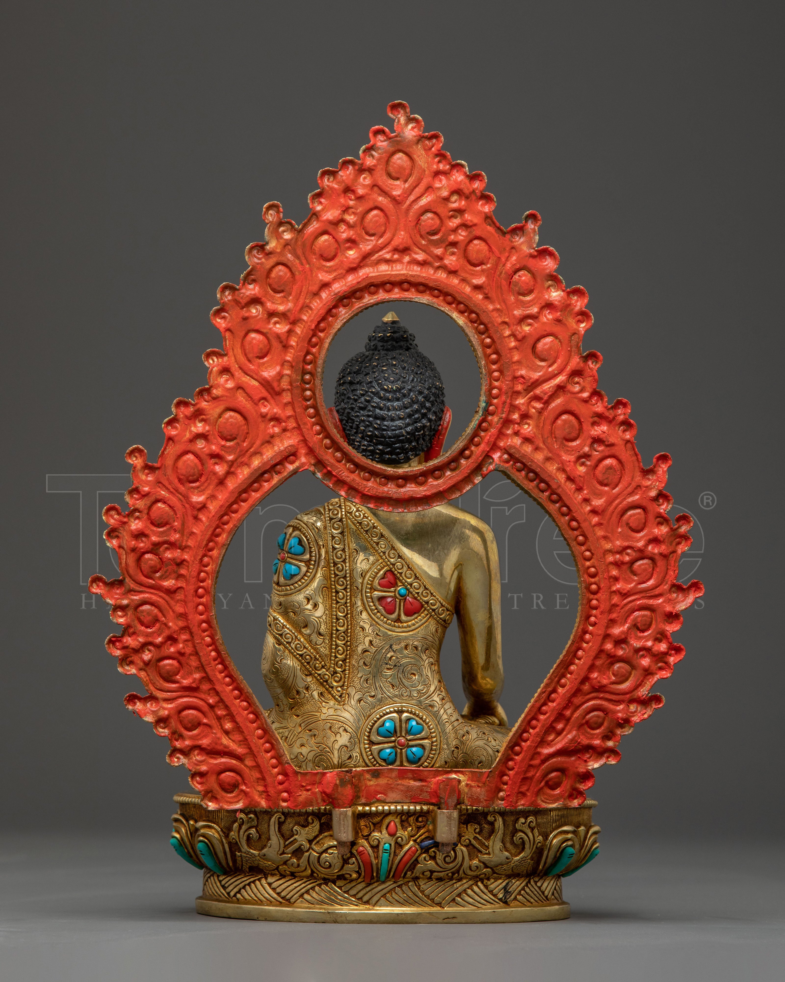 Shakyamuni Buddha Handmade Golden Statue | Historical Buddha