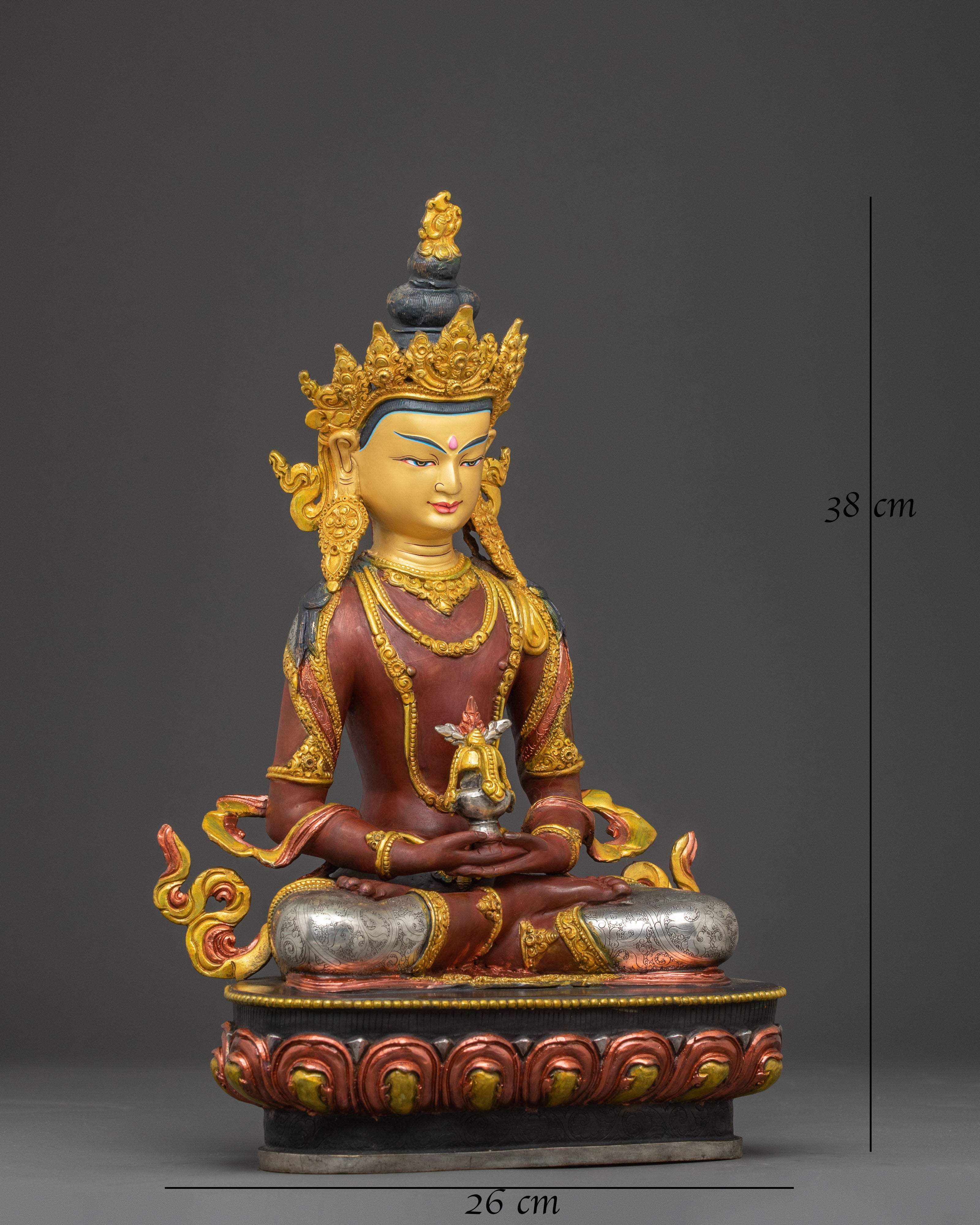 Handcrafted Five Bodhisattva Statue Set | Statues of Compassion
