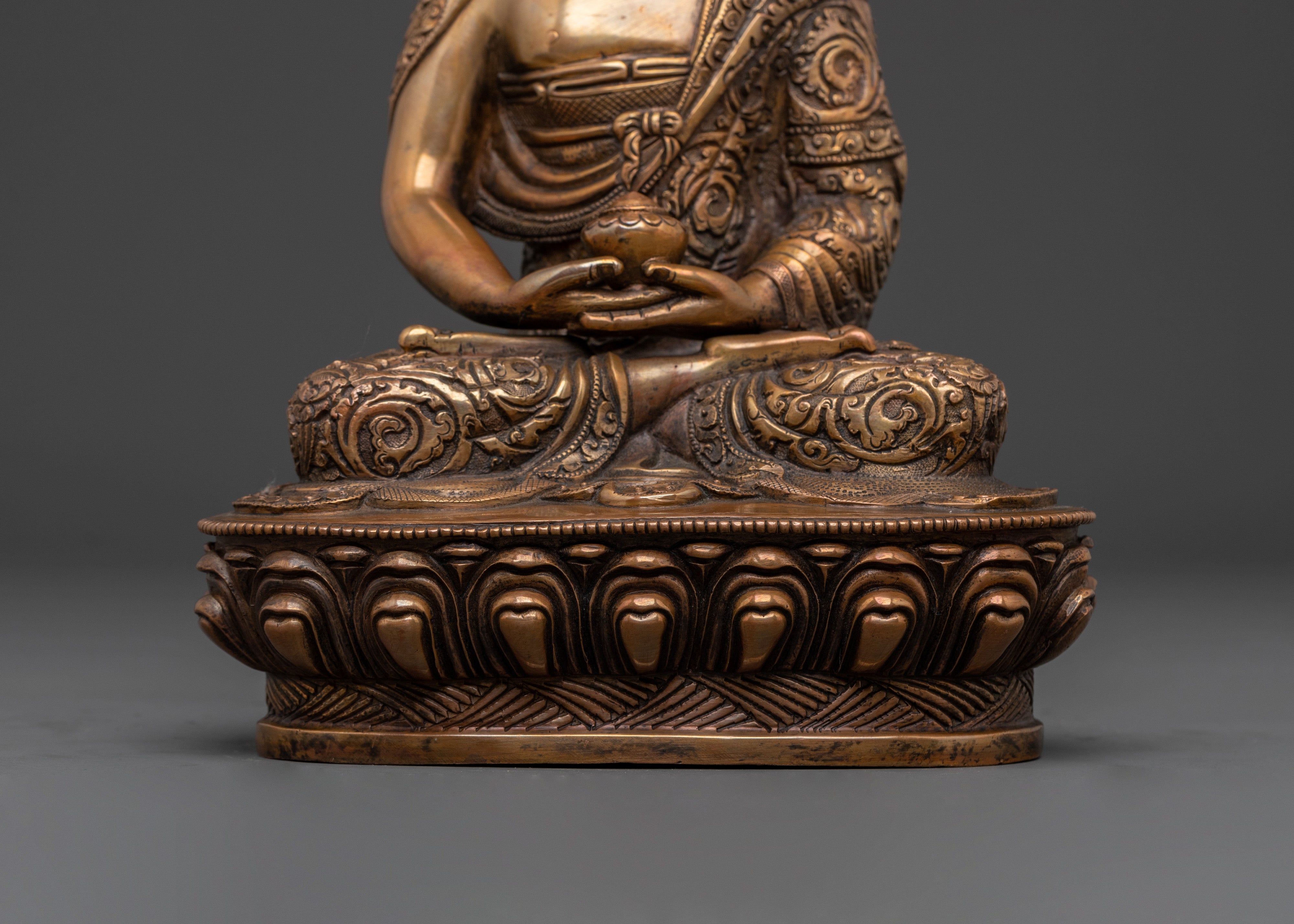Amitabha Buddha Copper Statue | Beacon of Salvation