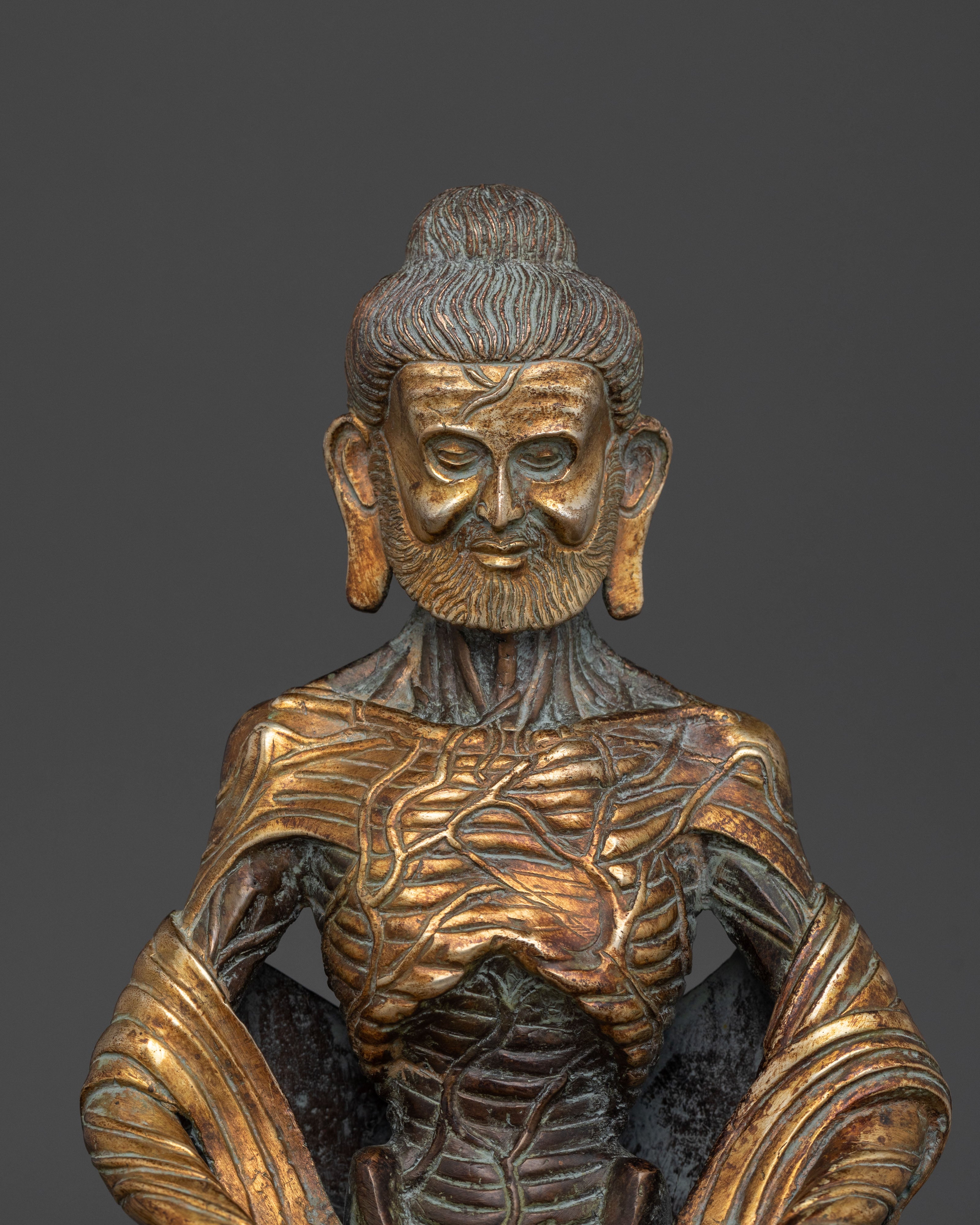 Fasting Buddha Buddhist Statue | Home Decor