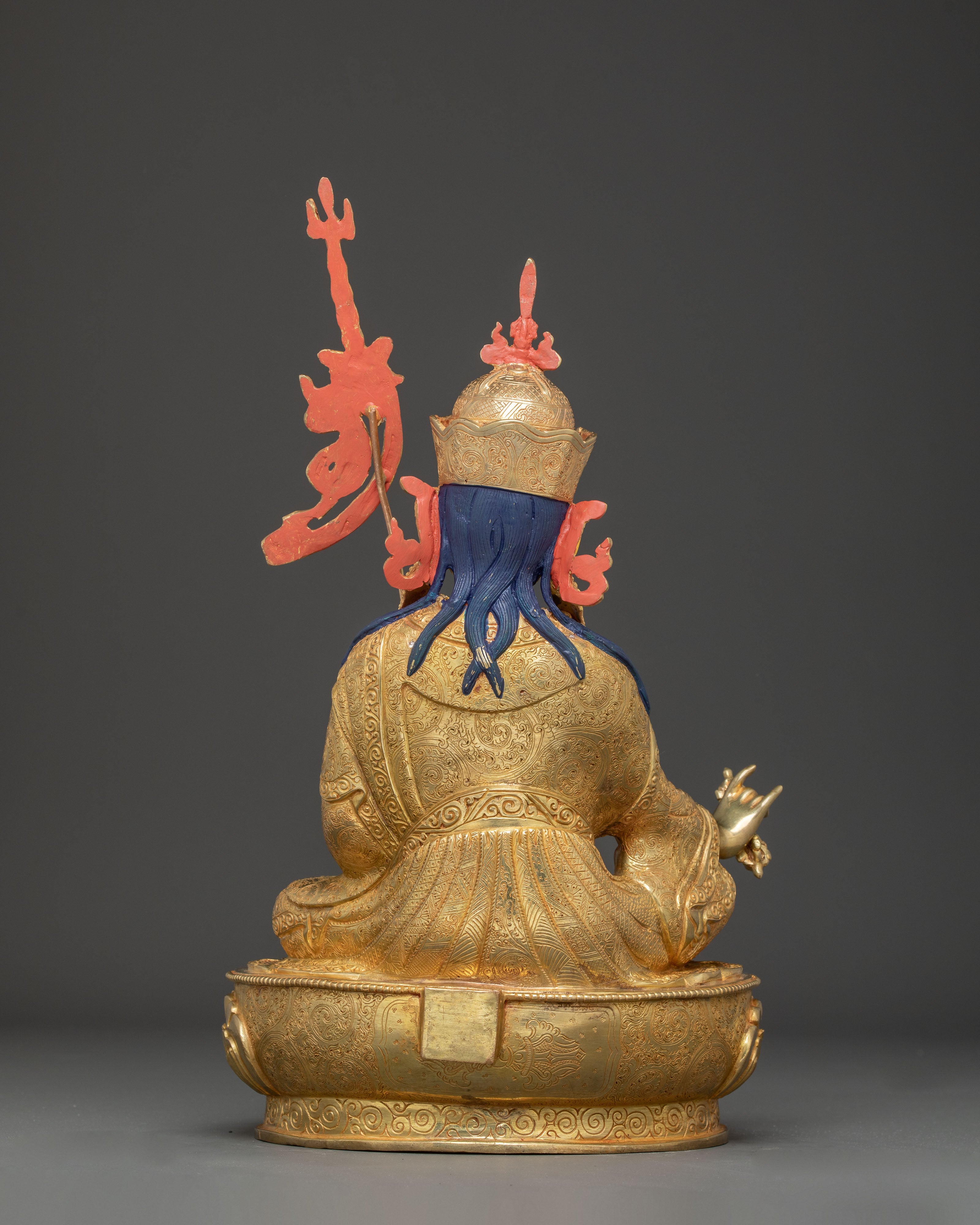 Buddha Dharma Sangha Golden Statue Set
