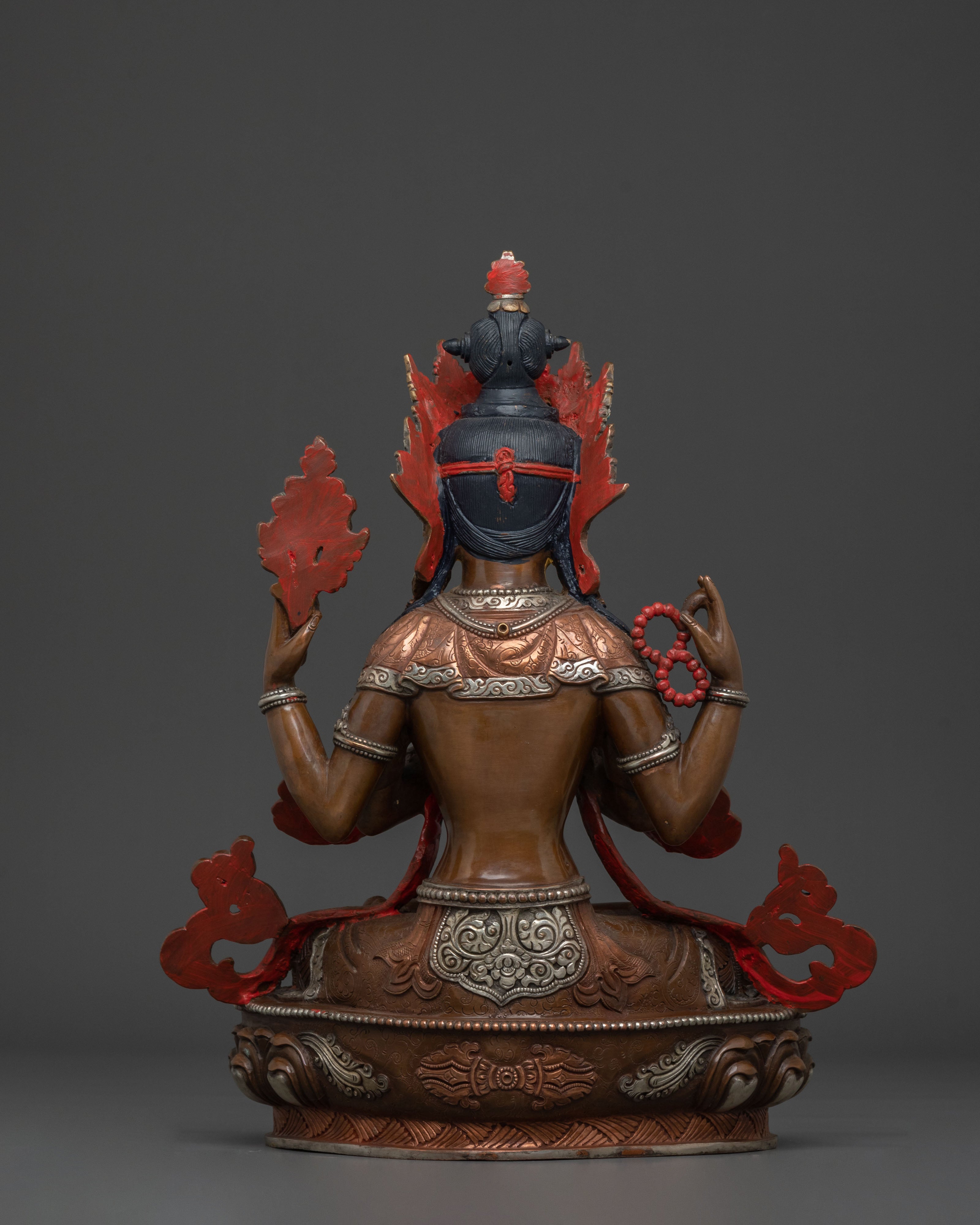 Chenrezig Sacred Sculpture | Handcrafted Devotion